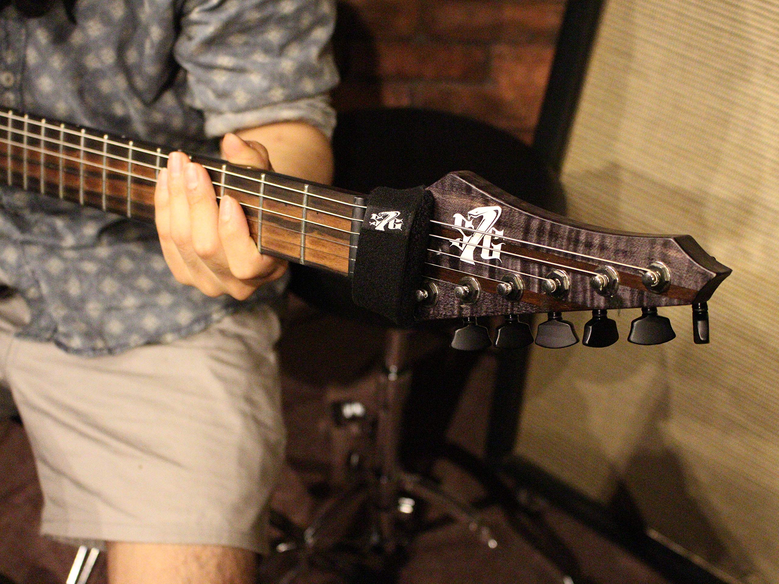 Gruv Gear S7G FretWraps String Muter 1-Pack (Black, Medium) (FW-1PK-S7G-MD)