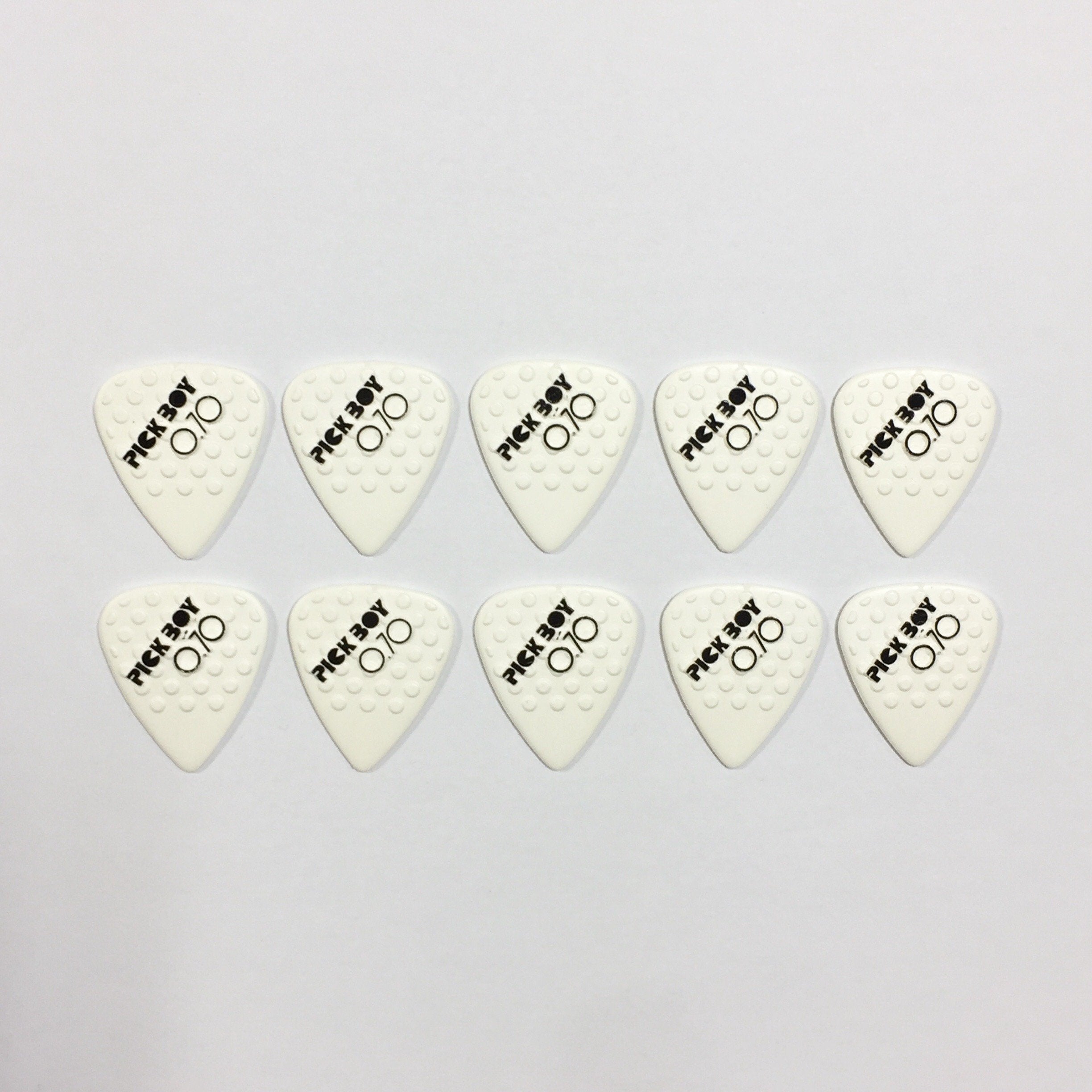 Pickboy Ceramic, Grip Pick, 0.70mm, 10 picks