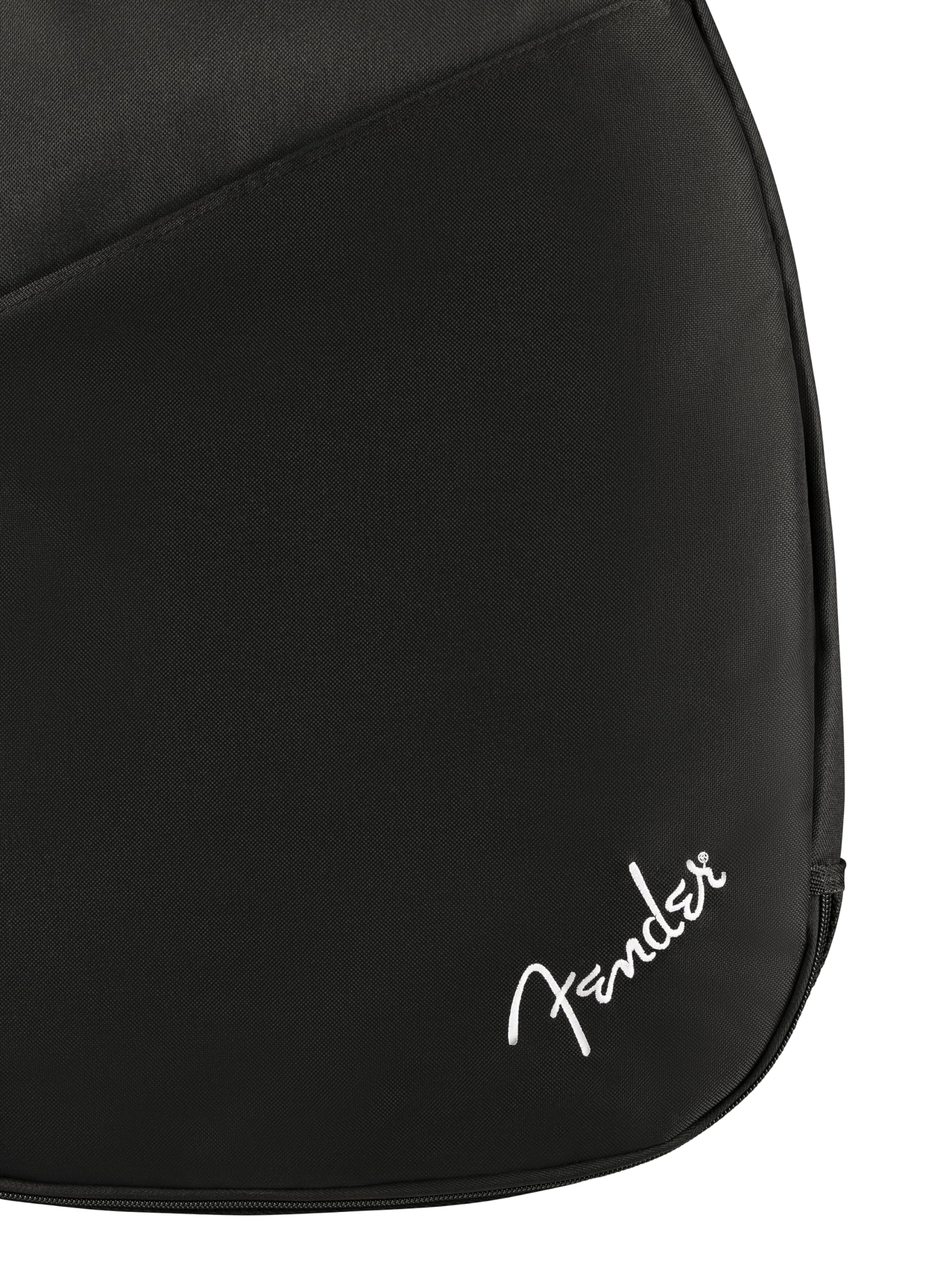 Fender Acoustic Guitar Gig Bag, Padded Guitar Case with a Comfortable Two-Piece Handle and Ergonomic Backpack Straps, Black