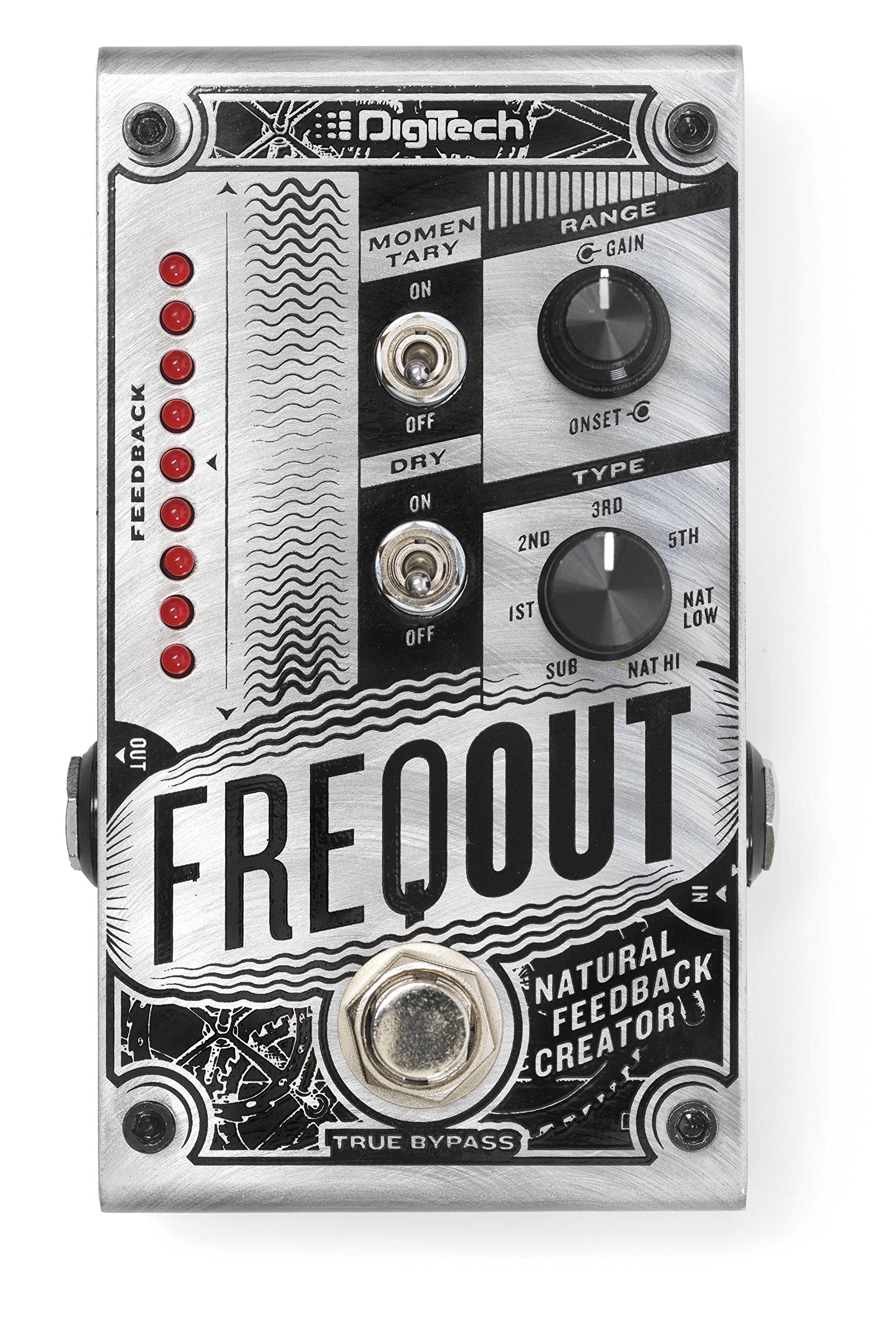 Digitech Freqout Freqout Natural Feedback Creator Pedal