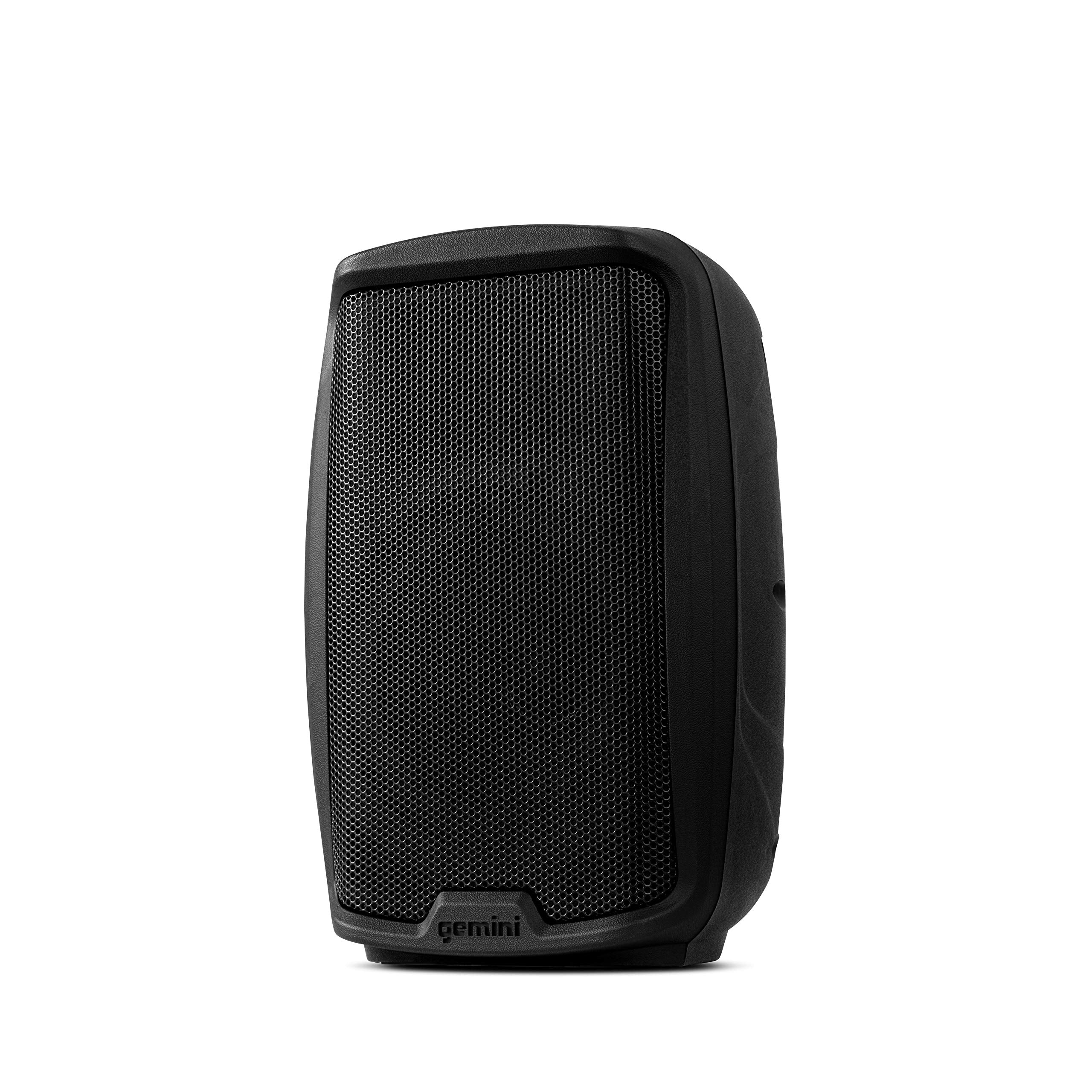 Gemini Sound As-2108Bt Active 8'' Inch Woofer 500W Watt Dj Monitor Powered Amplified Pa Speakers System With Bluetooth, Wireless