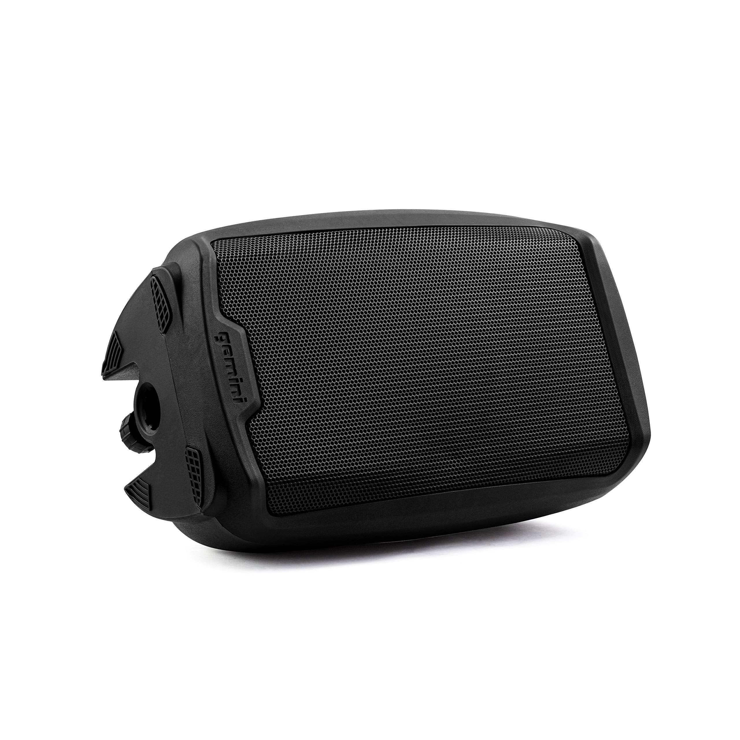 Gemini Sound AS-2110P Amplified 2-Channel PA DJ Monitor System, 10'' Inch Woofer 1000W Watts Power Speakers with XLR Input/Outpu