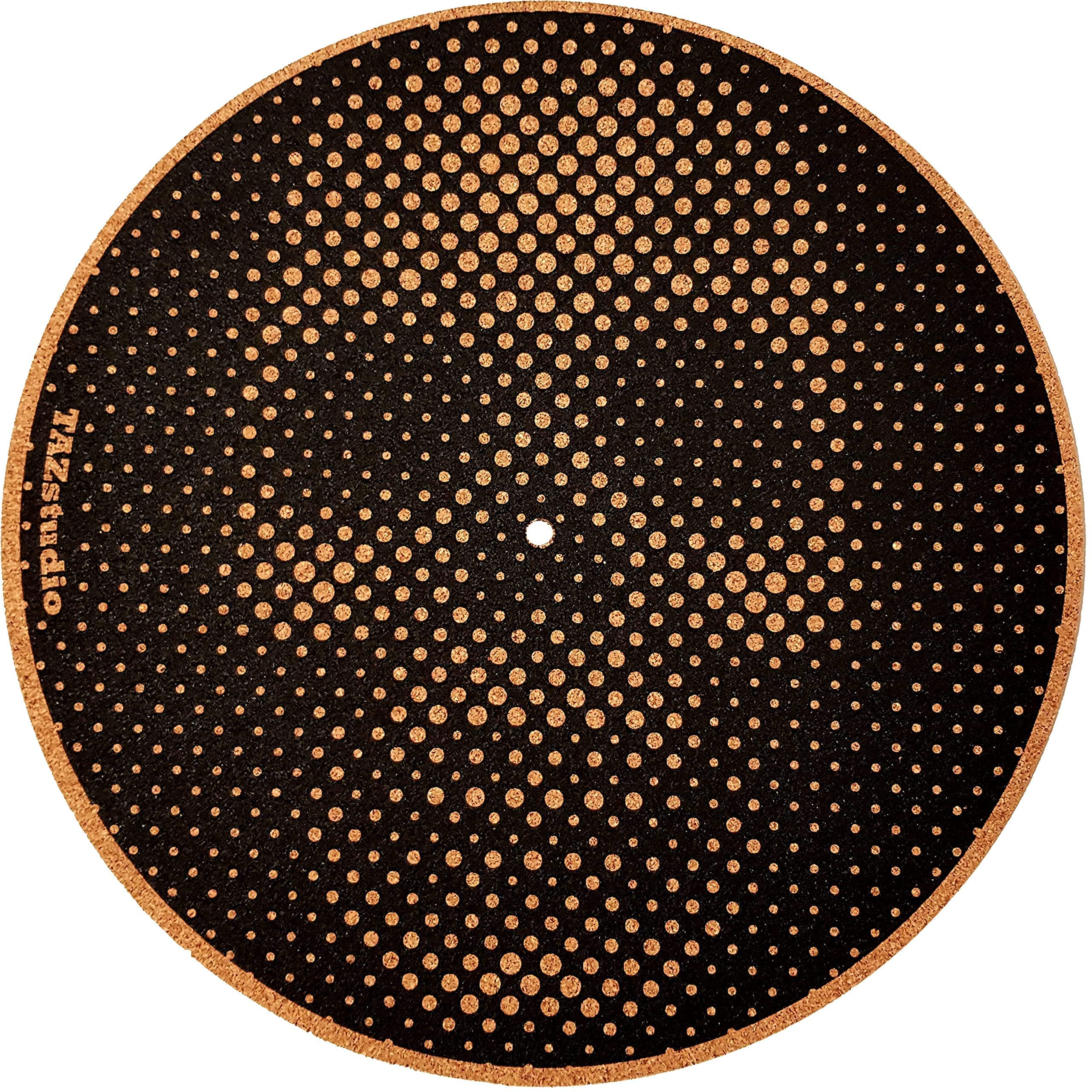 Tazstudio Premium Slipmat - Cork Turntable Mat [4Mm Thick] For Better Sound Support On Vinyl Lp Record Player - Cork Mat Origina