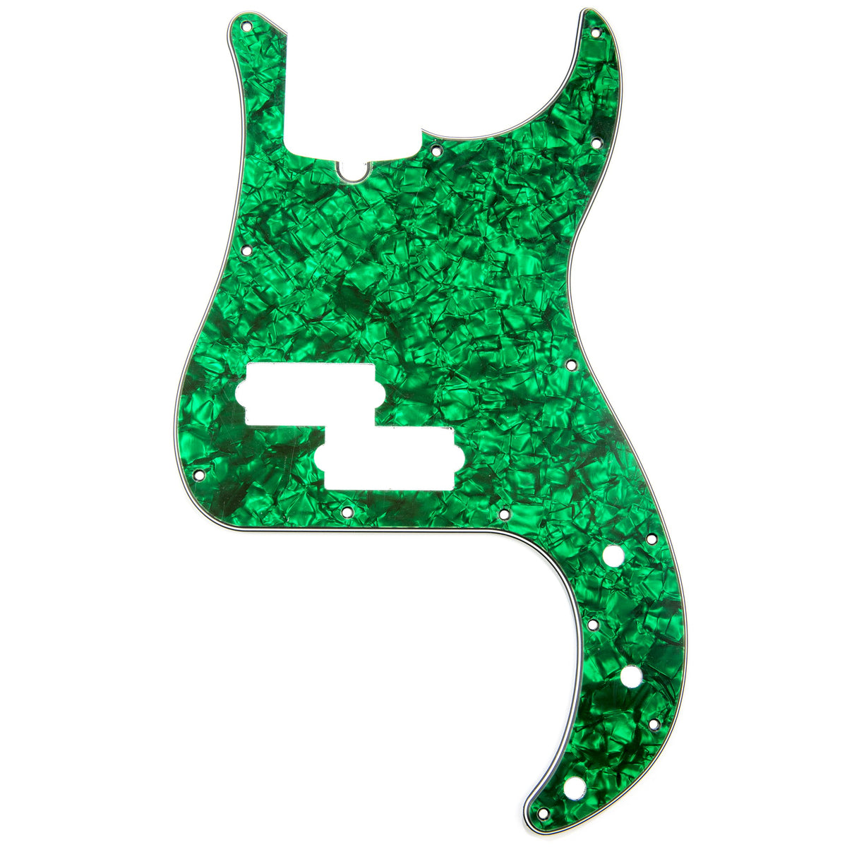 D   Andrea Precision Bass Pickguards For Electric Guitar, Green Pearl