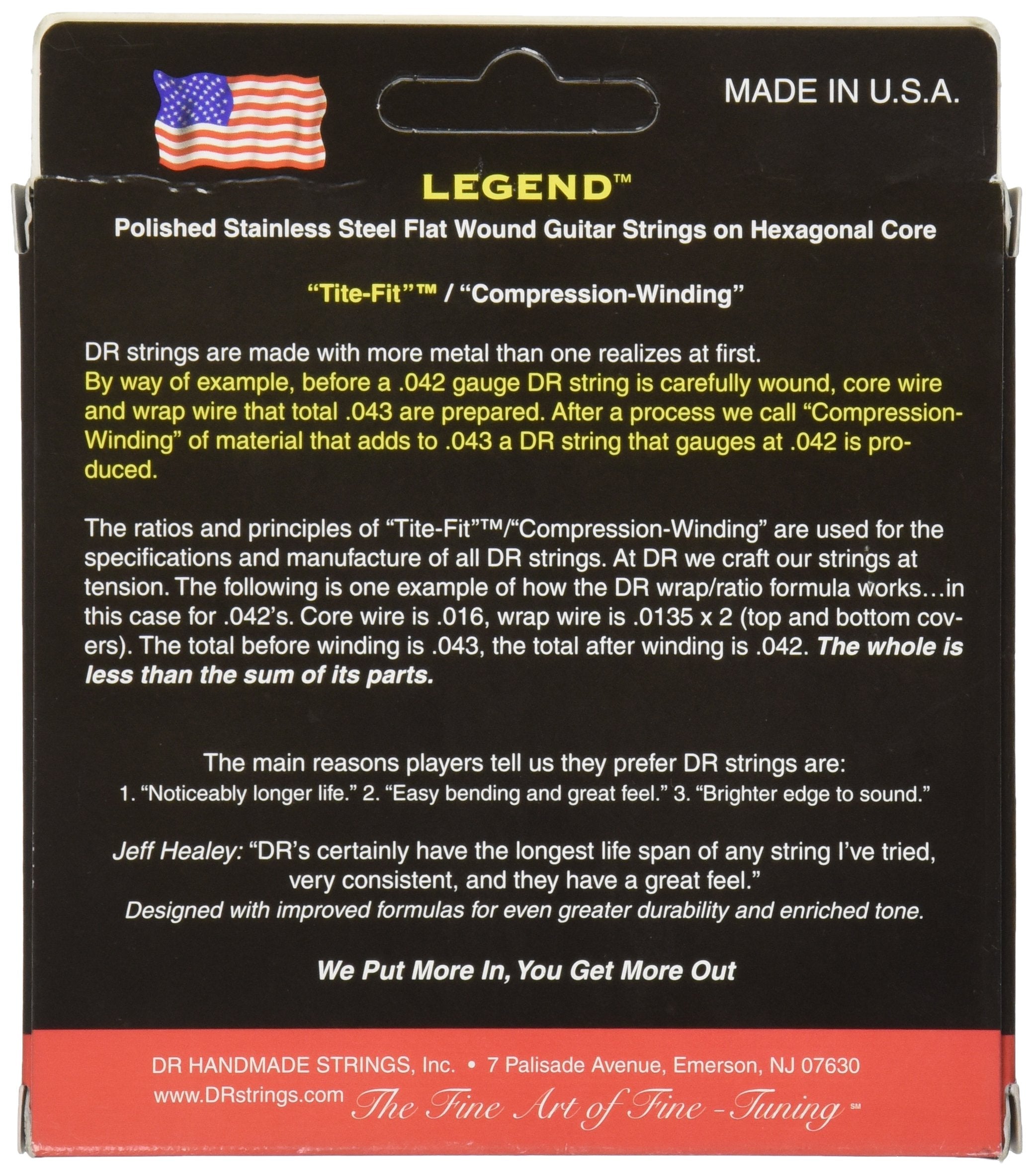 DR Strings Electric Guitar Strings (FL-13)