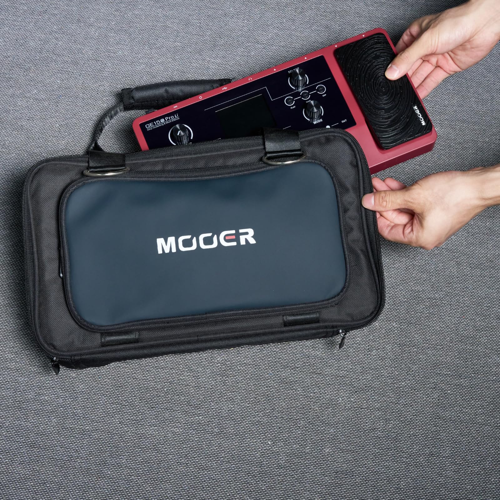 MOOER SC200 Soft Carry Case Gig Bag for Multi Effects Pedal