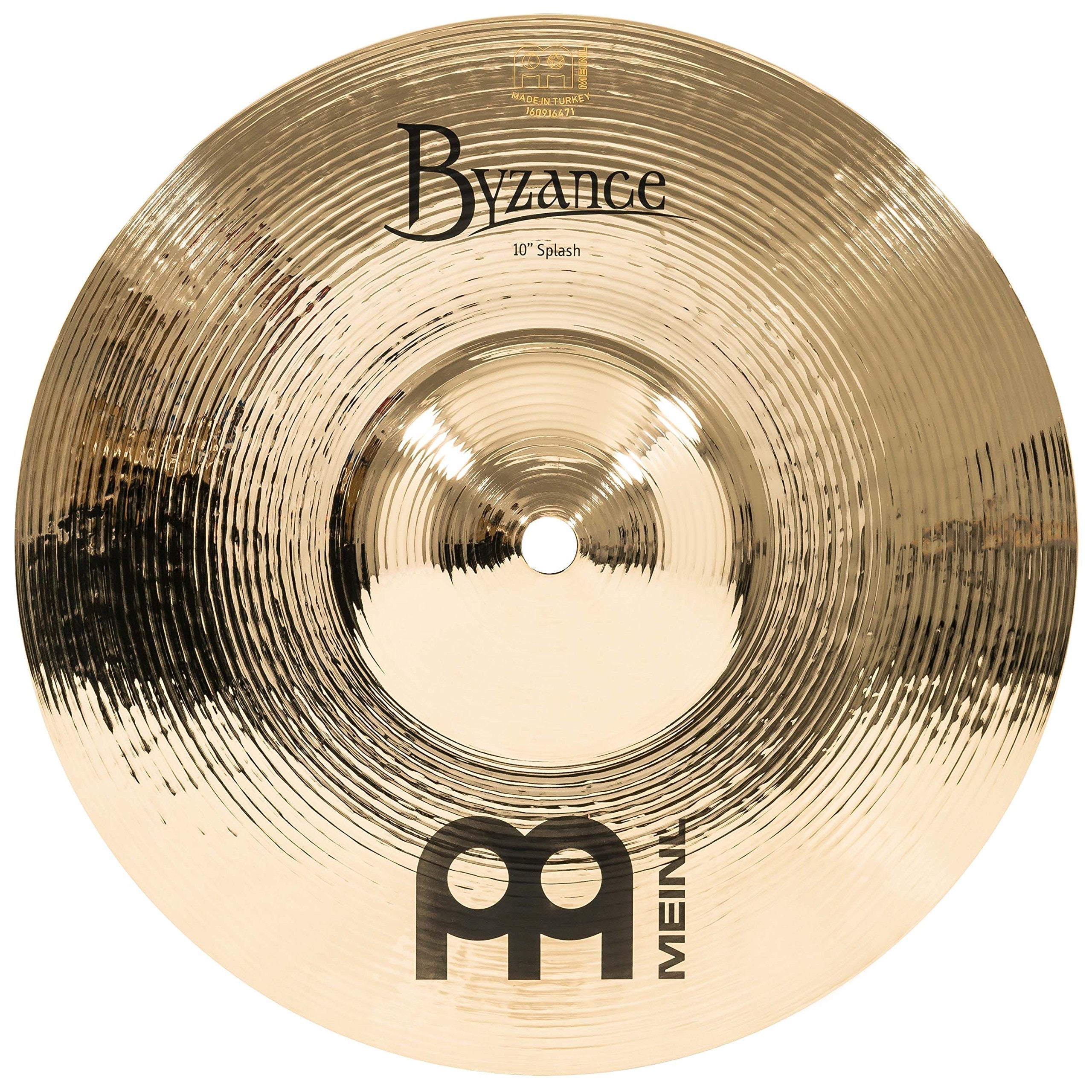 Meinl Cymbals B10S-B Byzance 10-Inch Brilliant Splash Cymbal (VIDEO)