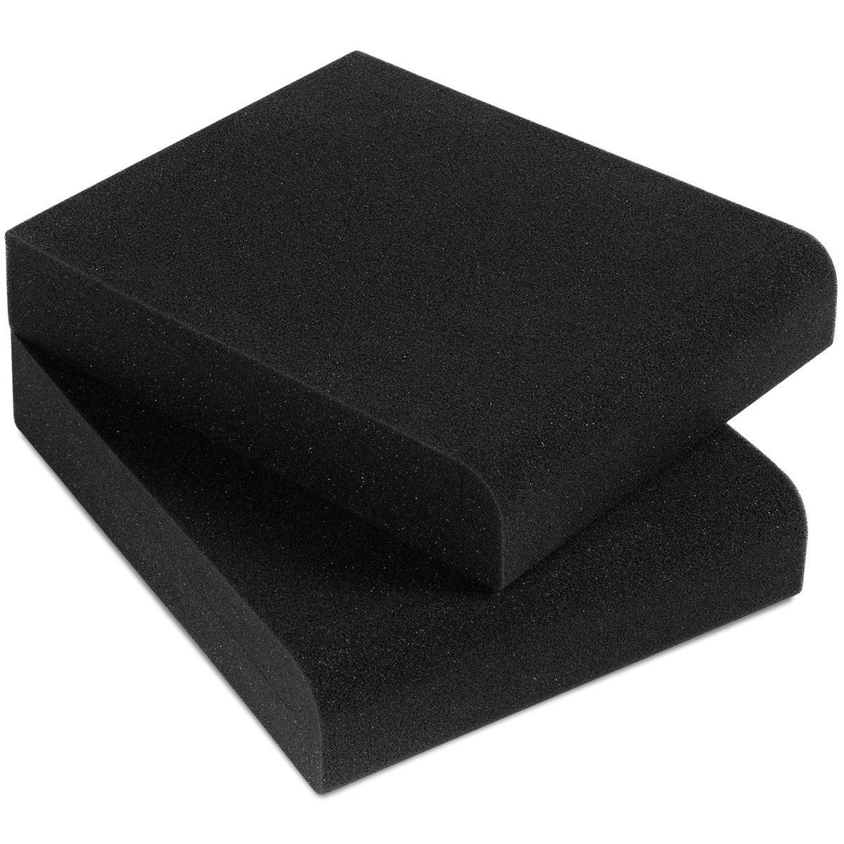 Sound Addicted - Studio Monitor Isolation Pads For 3-4.5 Inches Small Speakers, Pair Of 2 High Density Dampening Acoustic Stands