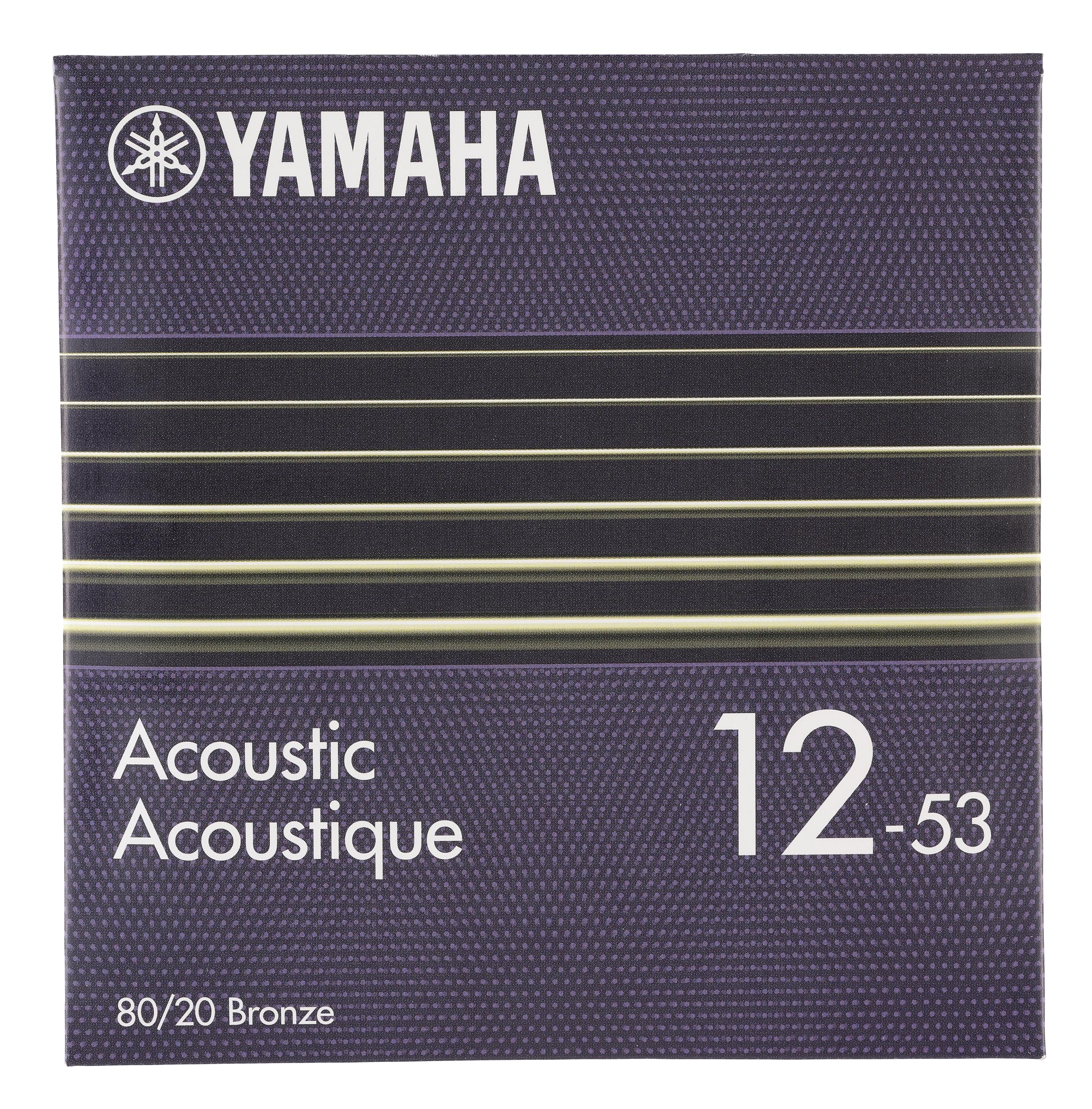 YAMAHA SA12 Acoustic Guitar Strings - Light (012-053), 80/20 Bronze