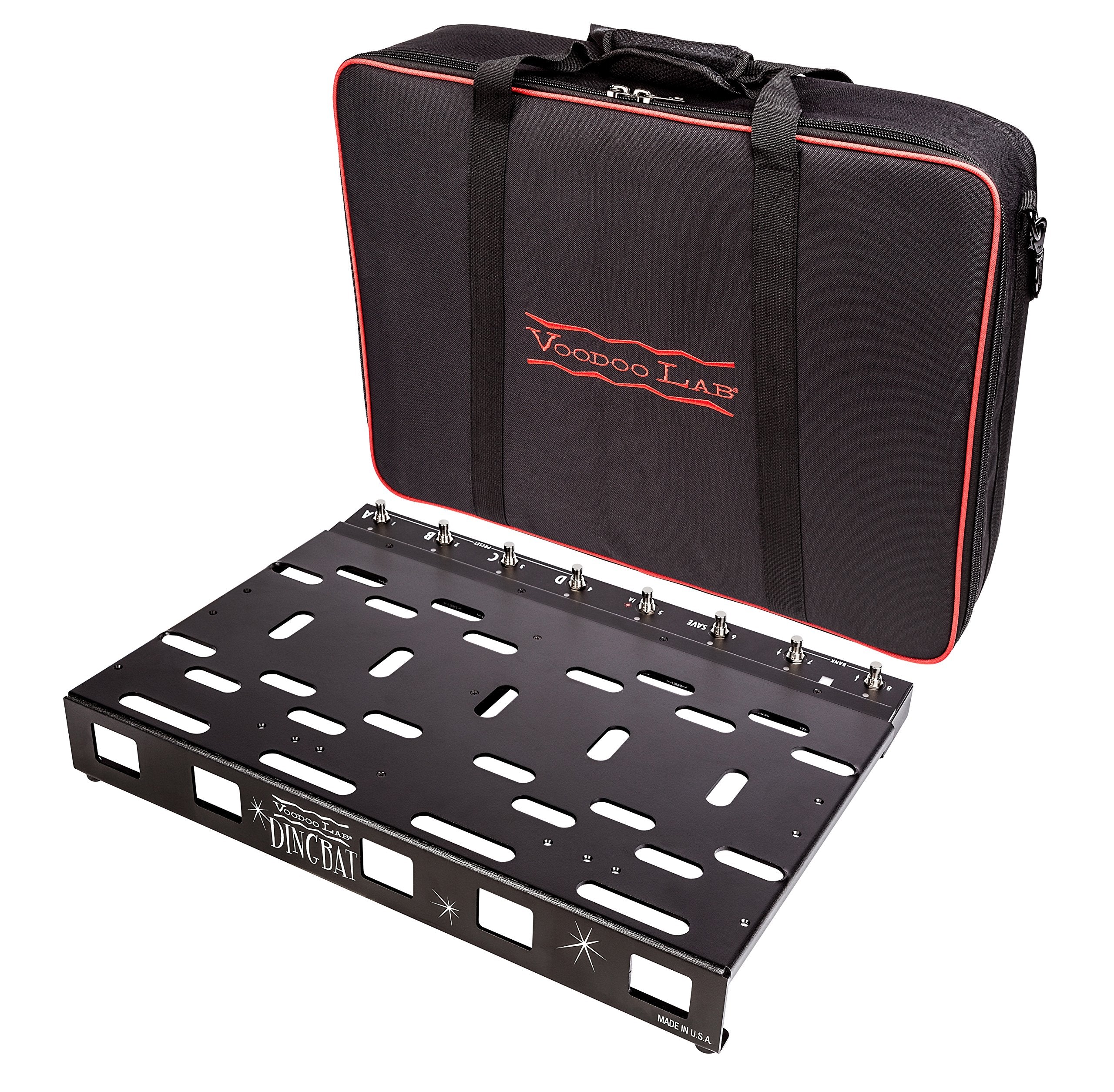 Voodoo Lab Dingbat Pedalboard with PX-8 PLUS Pedal Switcher