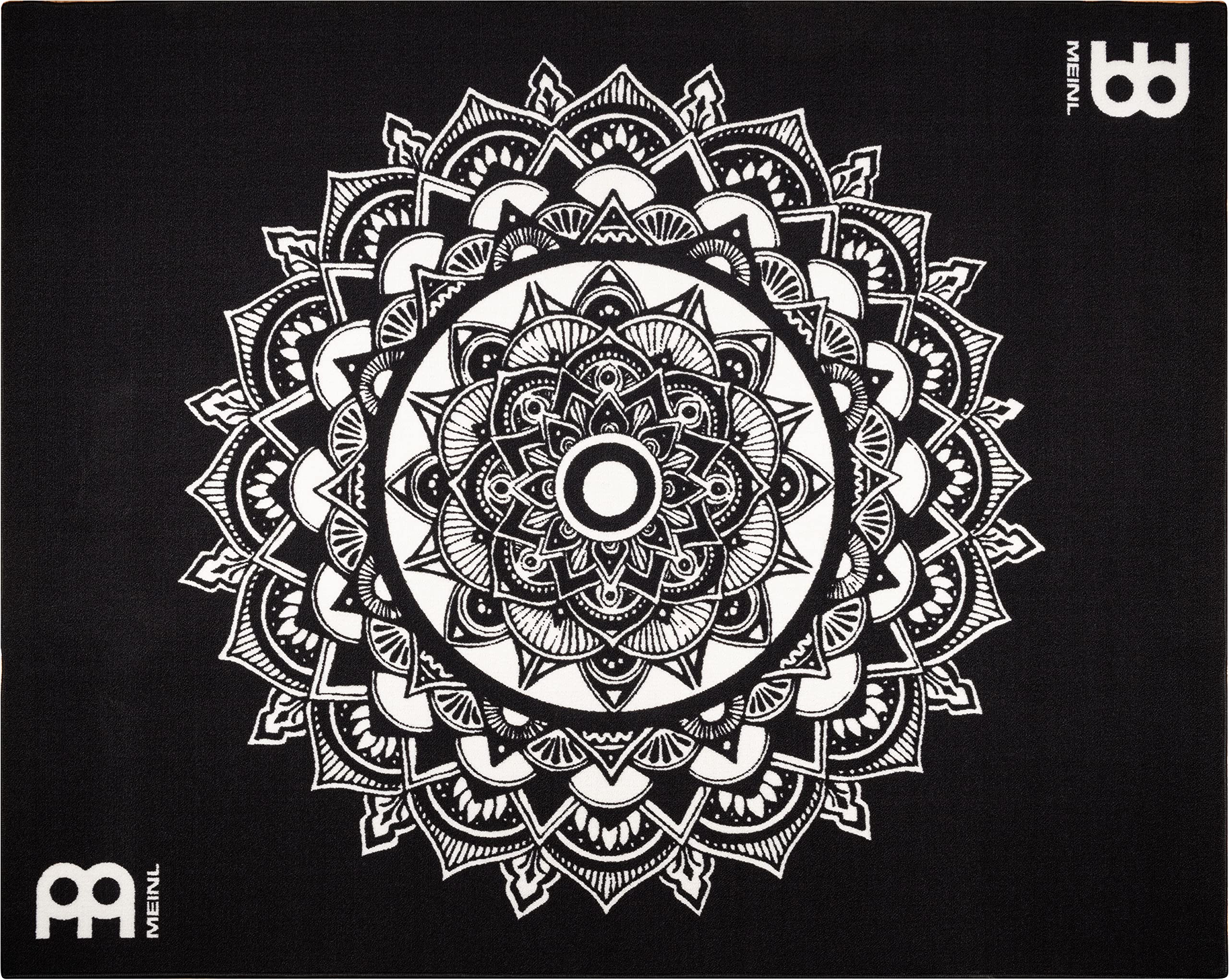 Drum Set Rug Mat (78 x 63), Tightly Woven Durable Carpet Fabric for Spurs and Stands - Rubber Lined - Designed by Aric Improta