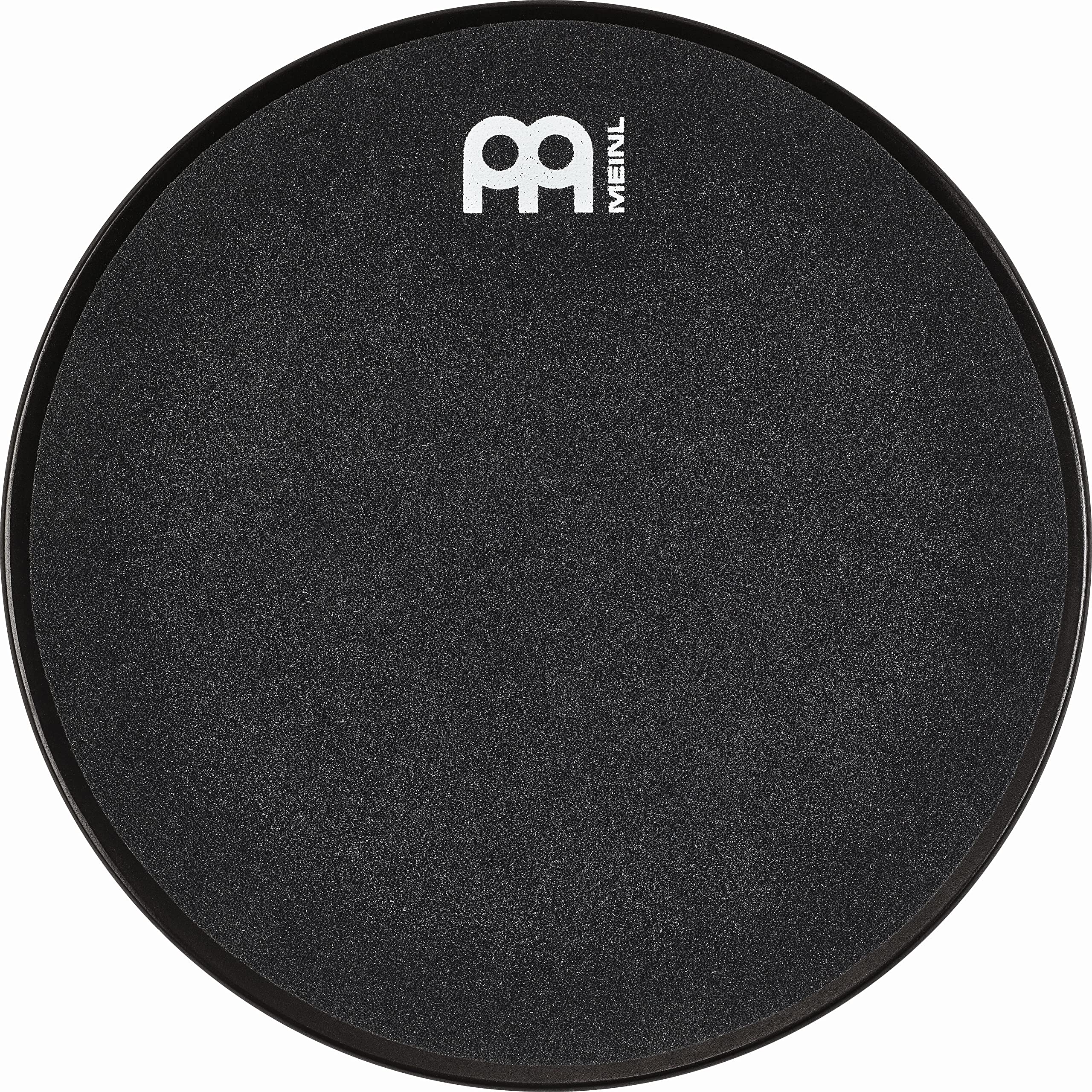 Meinl Cymbals 12 Marshmallow Drum Practice Pad for Ultra-Quiet Sticking, Medium Rebound and Mountable on Cymbal Stands (MMP12BK)