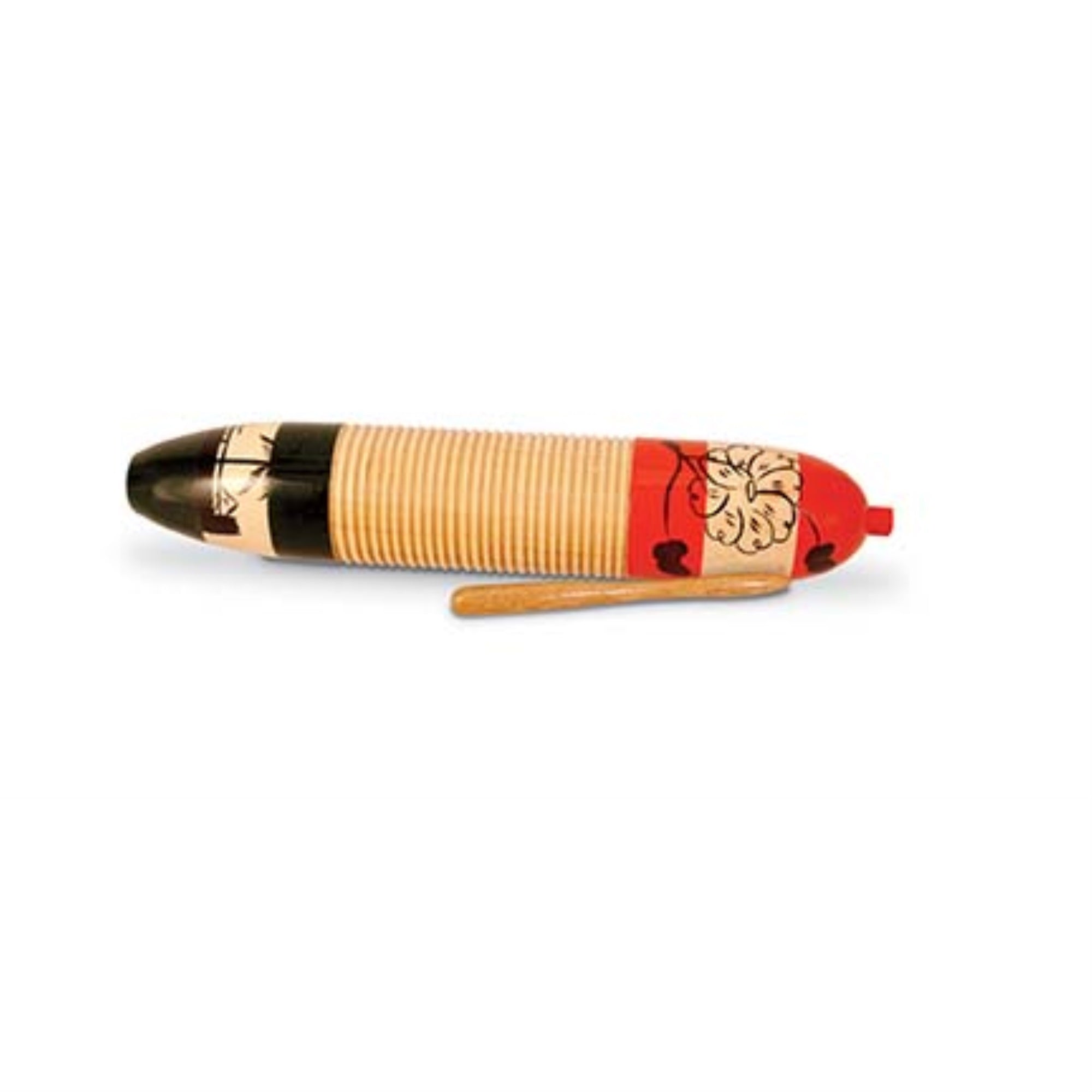 CYLINDER GUIRO/W/SCRAPER