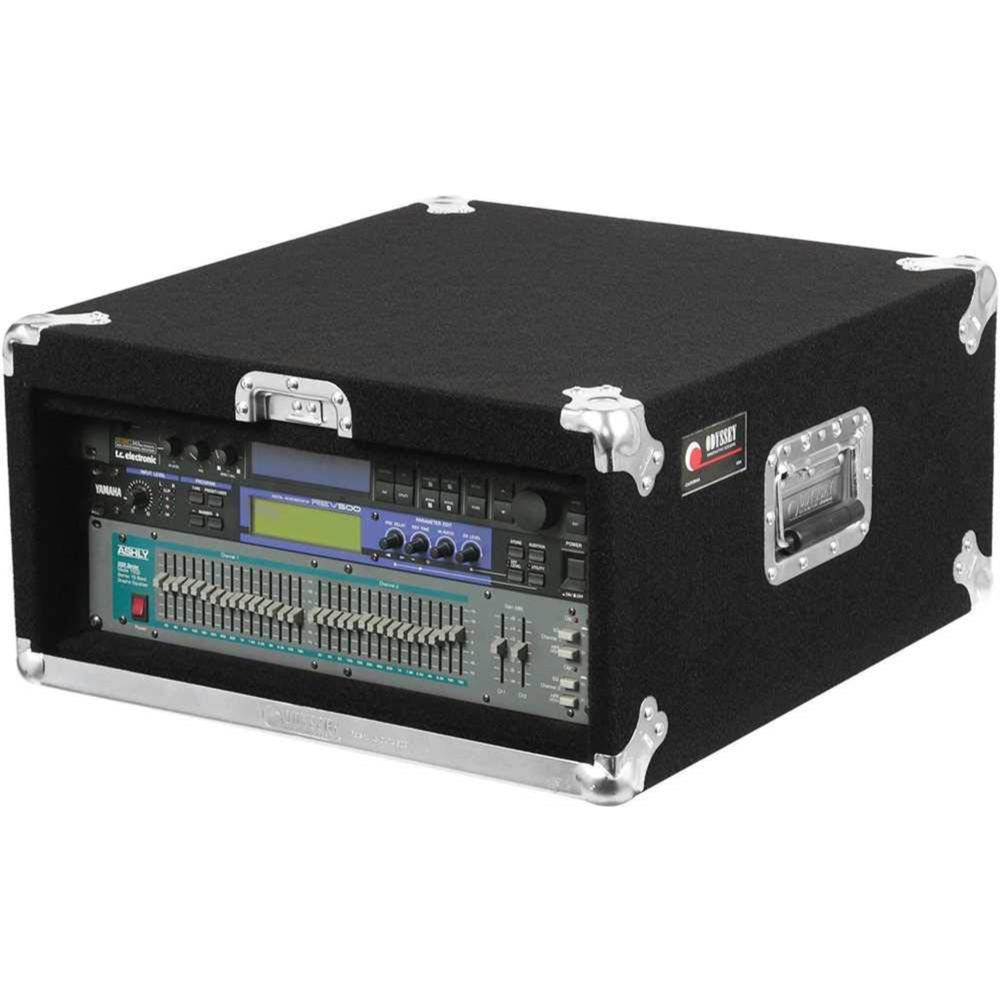 Pro 4U Carpeted Amp Rack Case