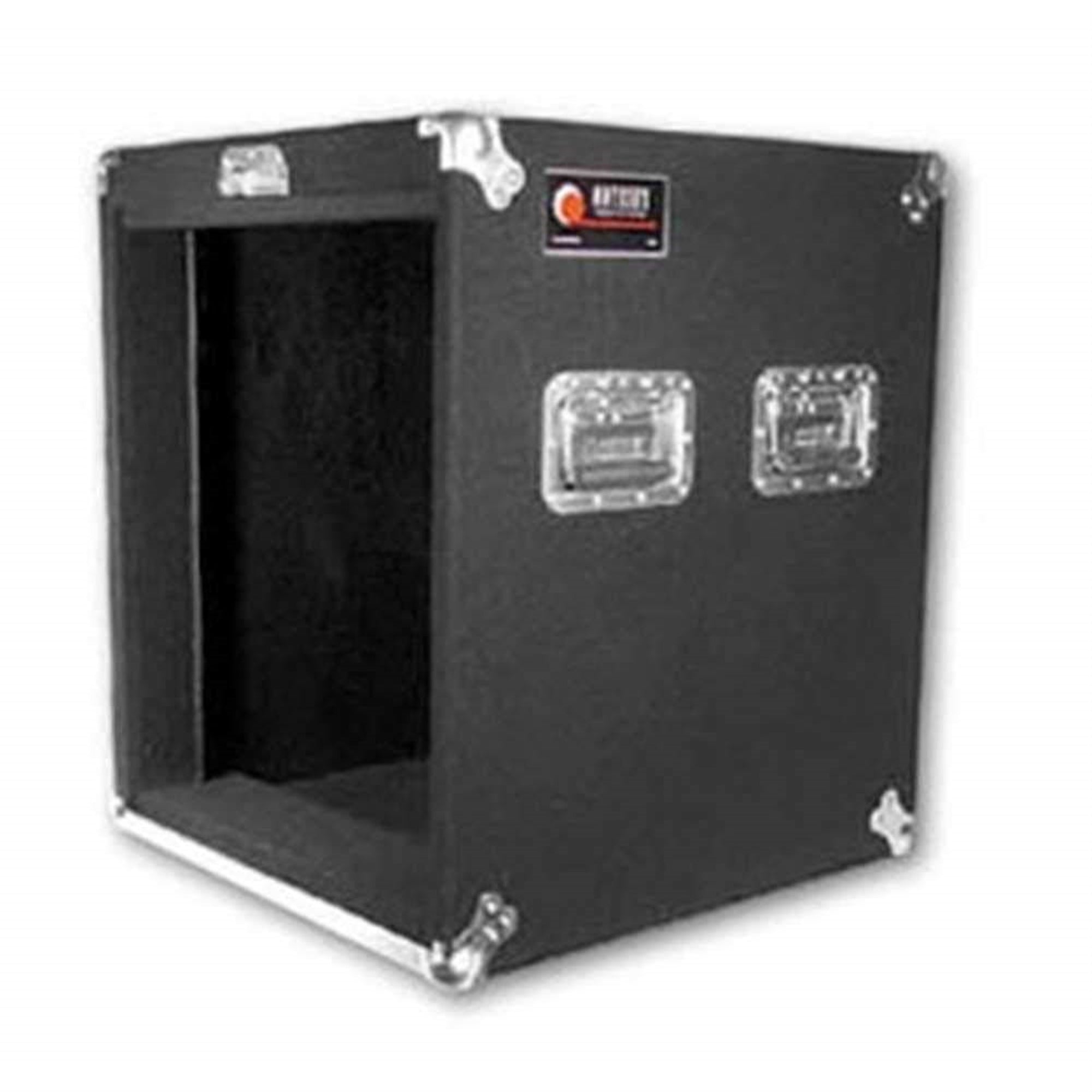Pro 12U Carpeted Amp Rack Case