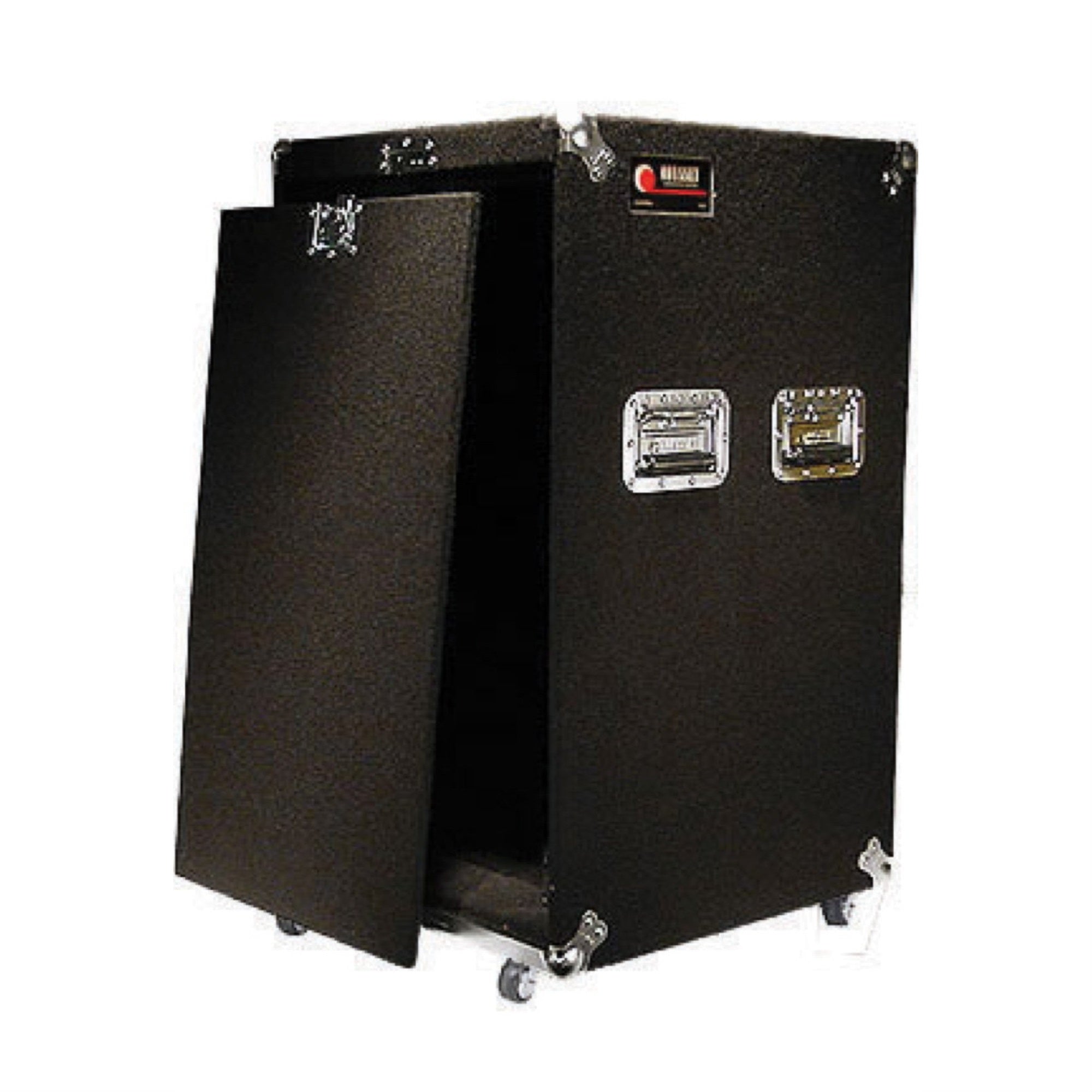 Pro 18U Carpeted Amp Rack Case With Wheels
