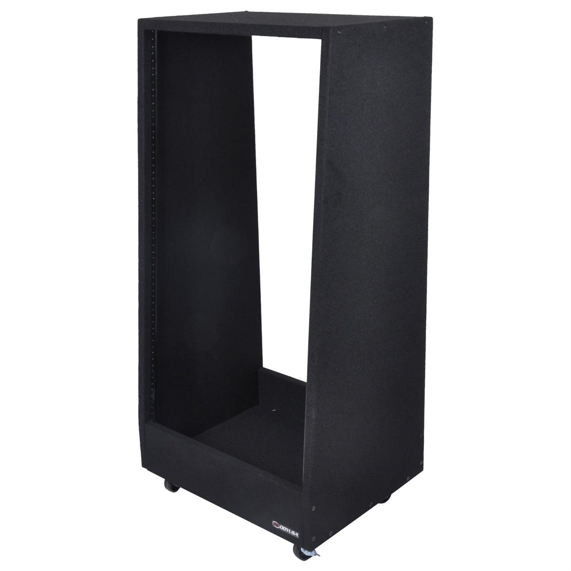 20U Carpeted Pro Studio Rack With Wheels