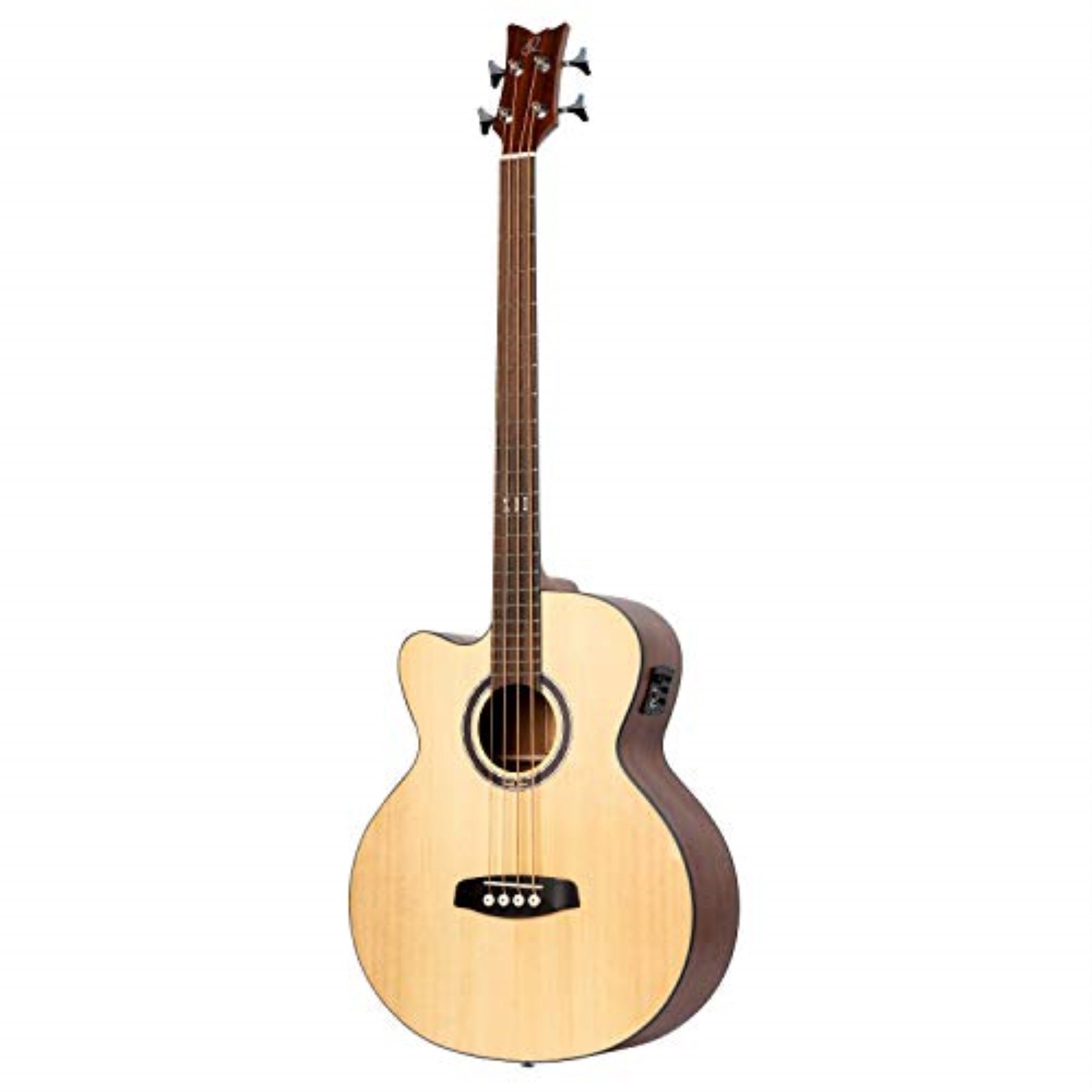 Deep Series Left-Handed Medium Scale Solid Top Acoustic-Electric Bass