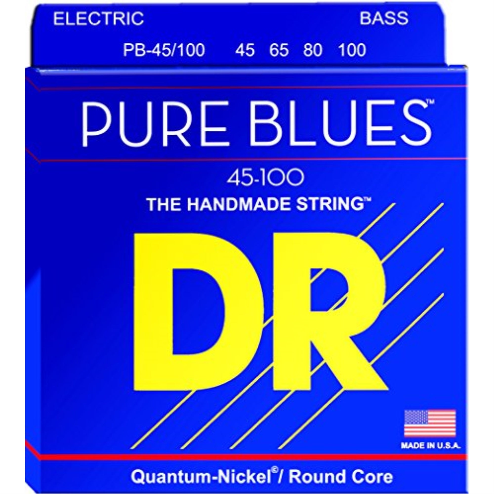 Pure Blues - Quantum Nickel Bass Strings: Light To Medium 45-100