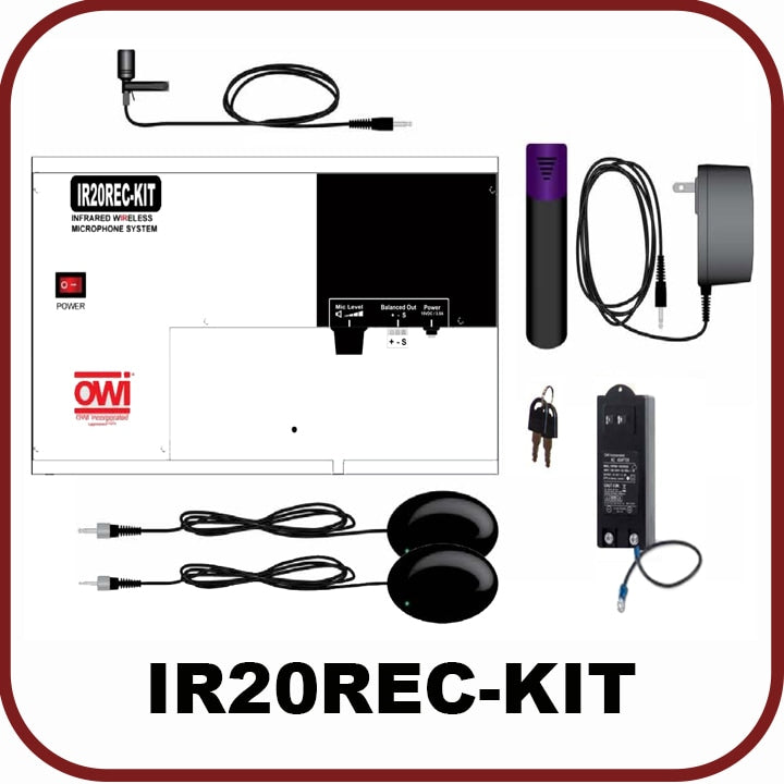 Infrared Wireless Mic Kit For The Amplified Speakers