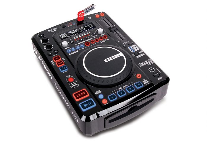 The Iscratch 201 Supports The Most Popular Media: Cds & Usb Storage Devices. You Can Play Audio Cds, Wave Files, Mp3 Files, & Ev