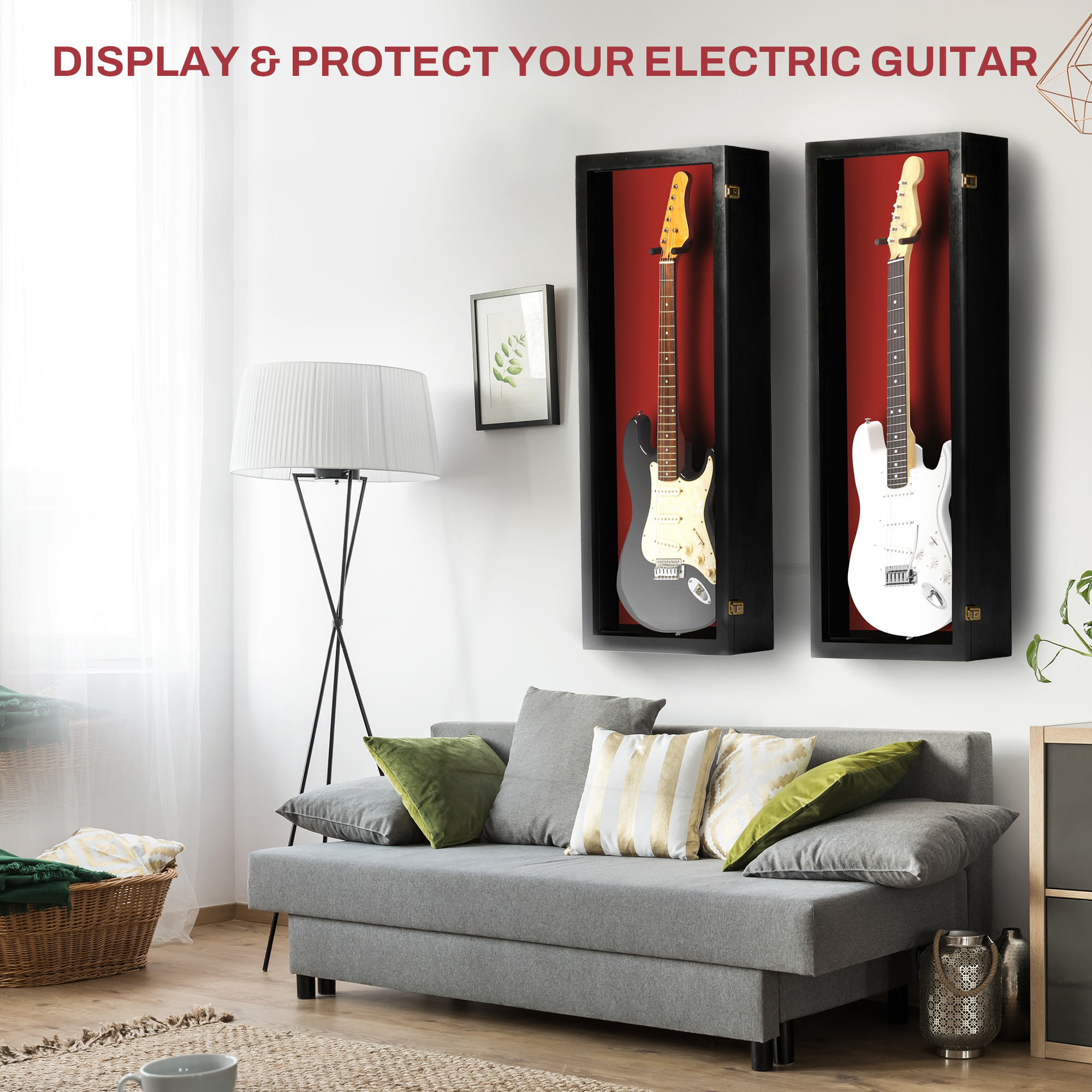 Electric Guitar Display Case