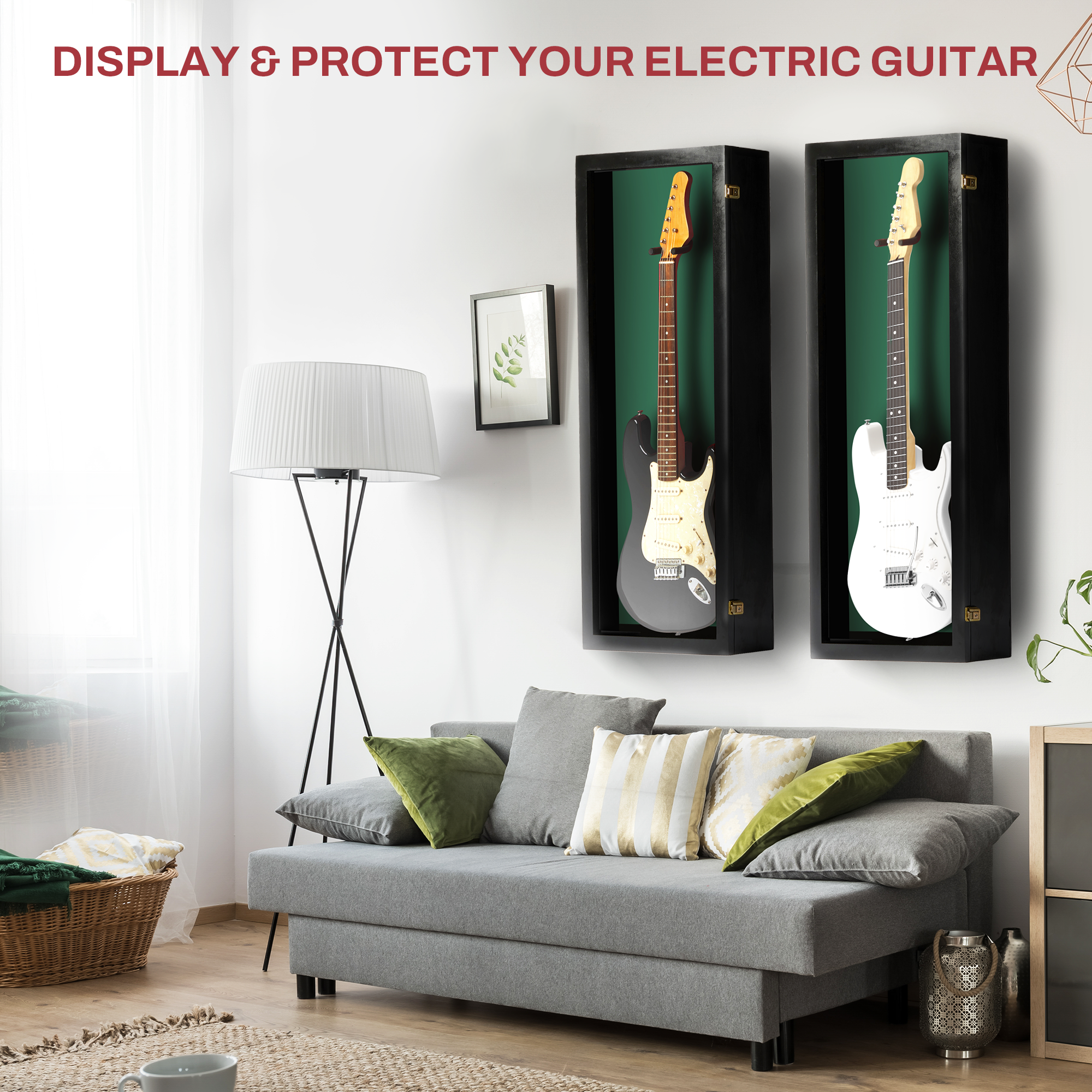 Electric Guitar Display Case