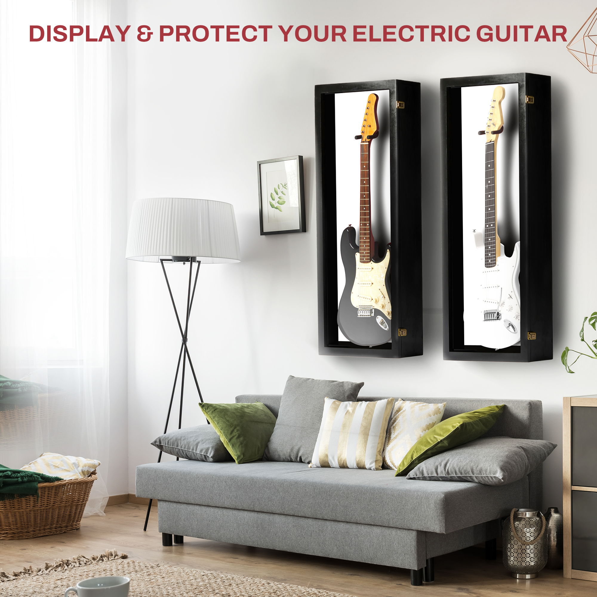Electric Guitar Display Case