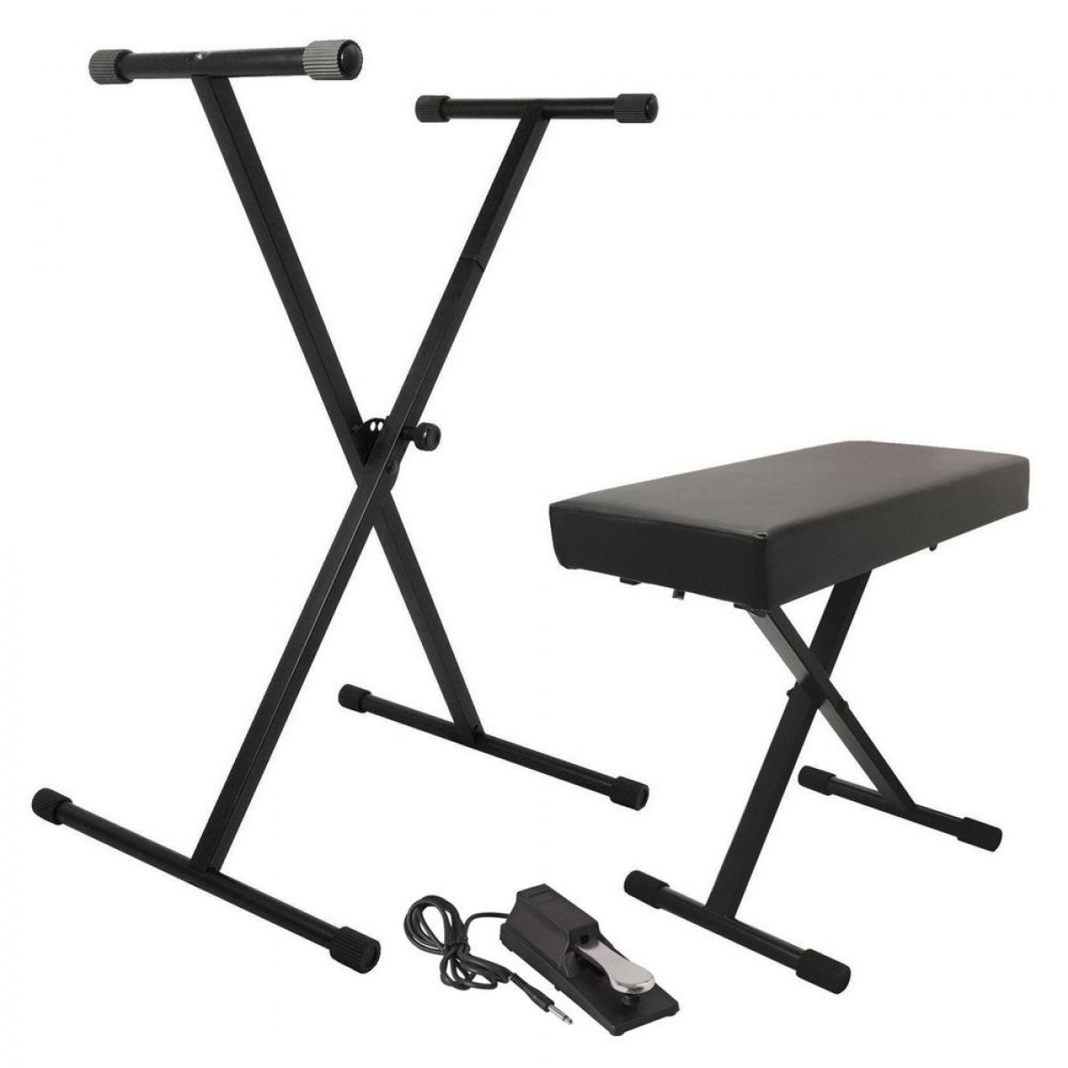 Keyboard Stand/Bench Pak with KSP100 Sustain Pedal