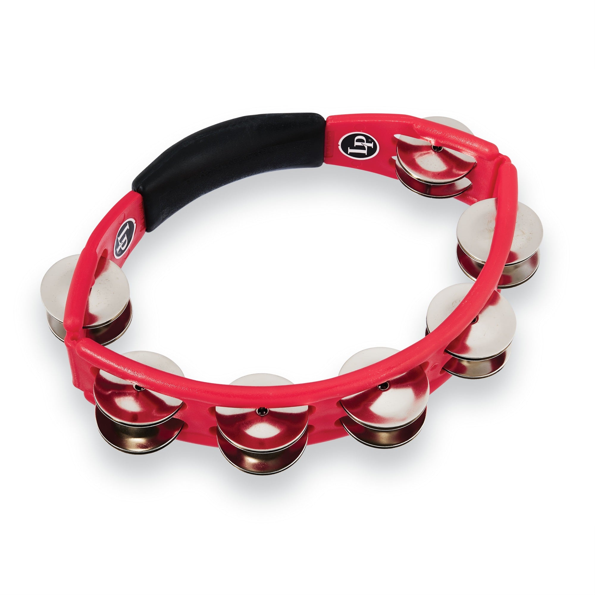 CYCLOPS HANDHELD TAMBOURINE RED STEEL