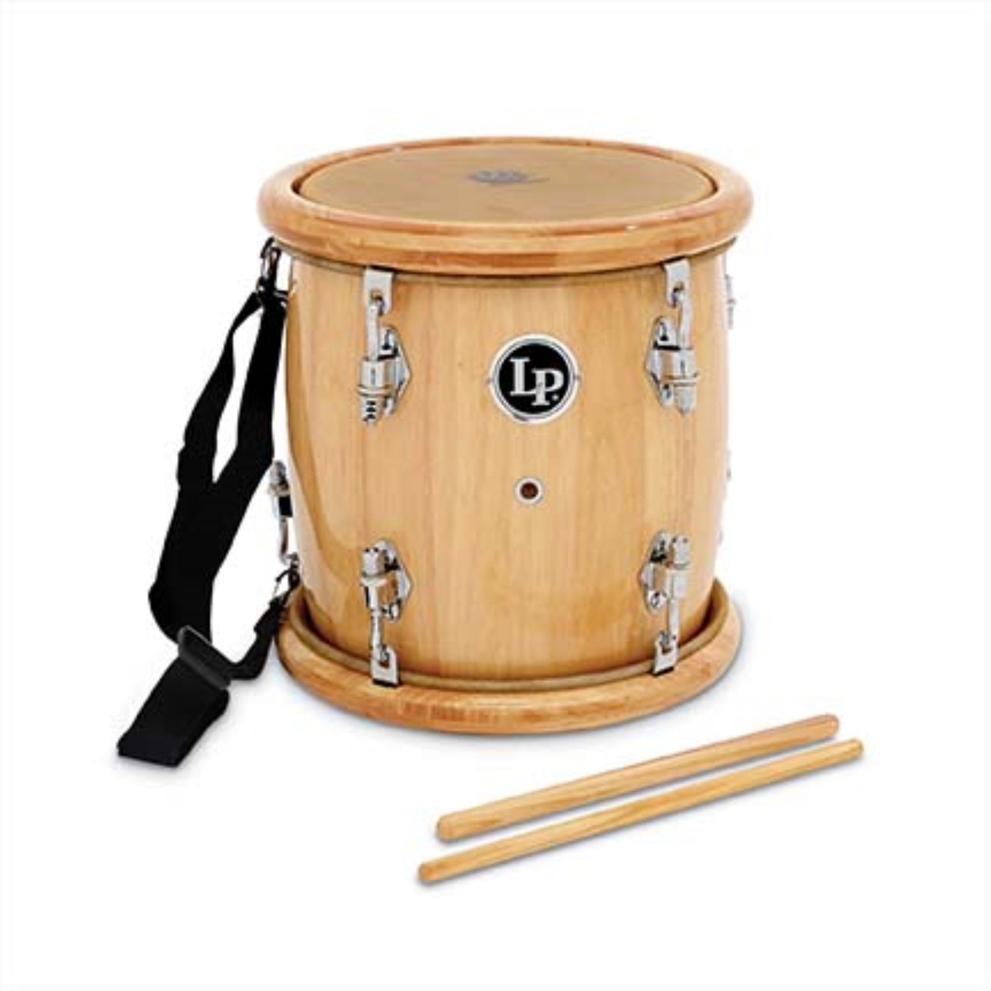 LP271-WD, WOOD RIM TAMBORA WITH BEATERS