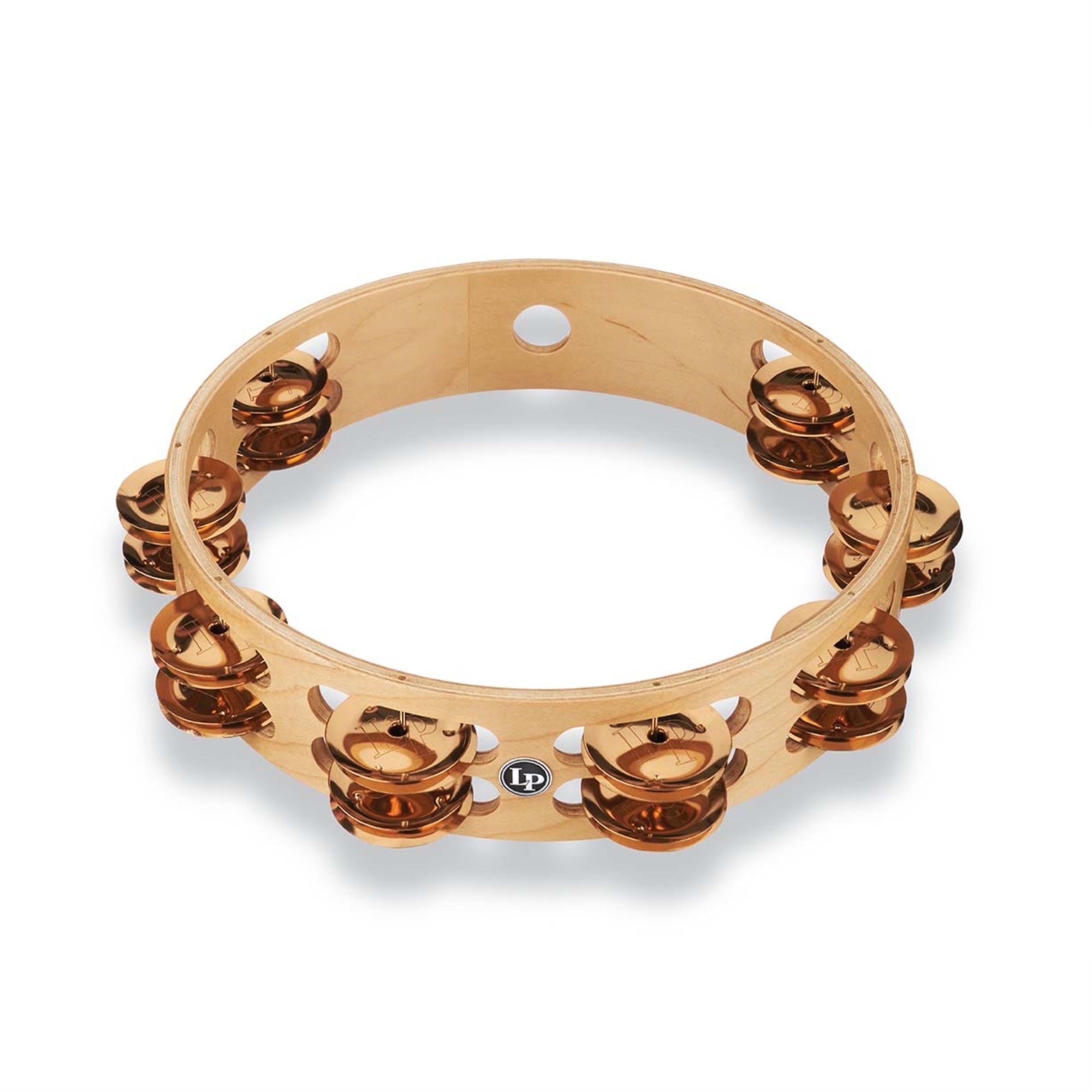 PRO 10 DOUBLE ROW TAMBOURINE-BRONZE