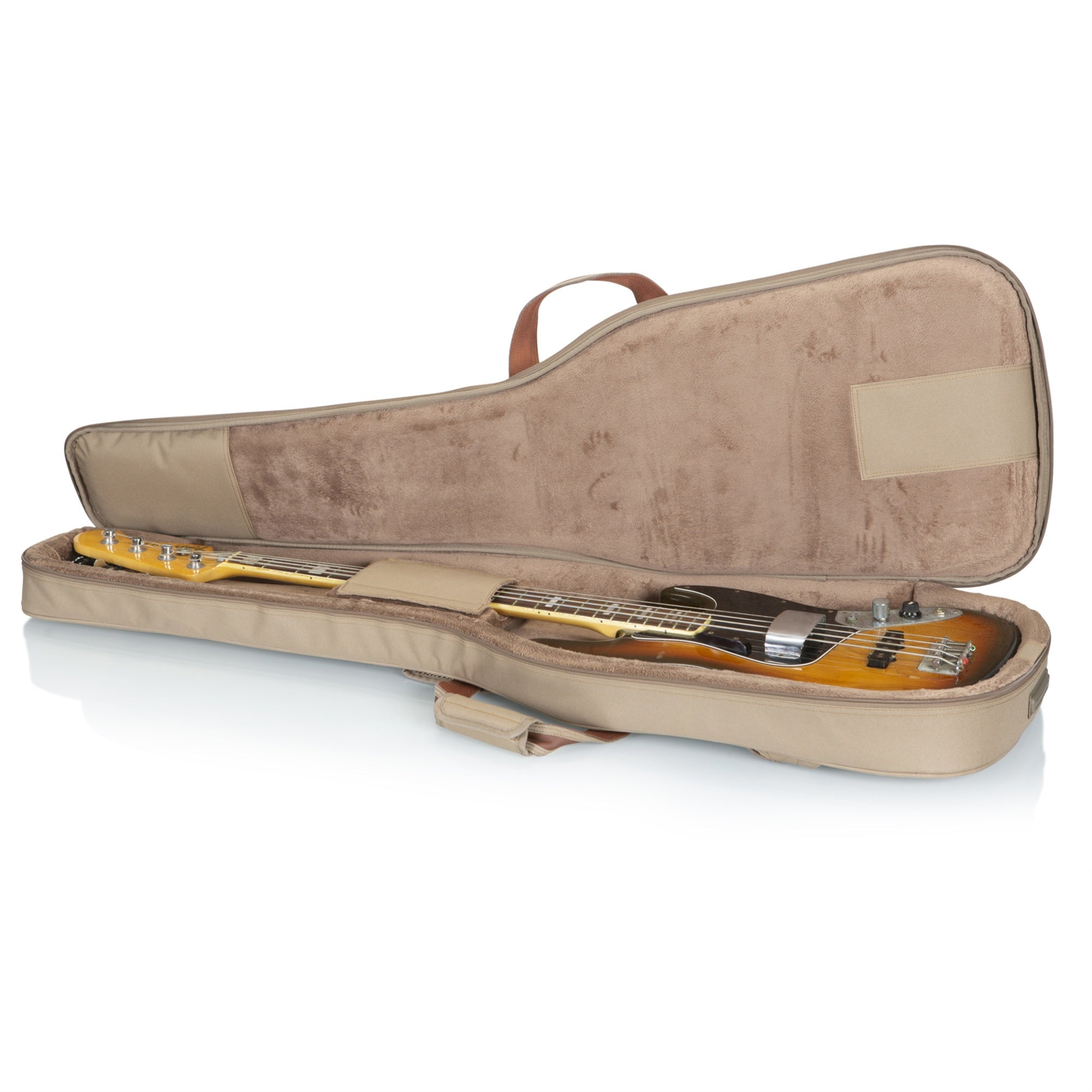 Levy'S Deluxe Gig Bag For Bass Guitars - Tan / Tan