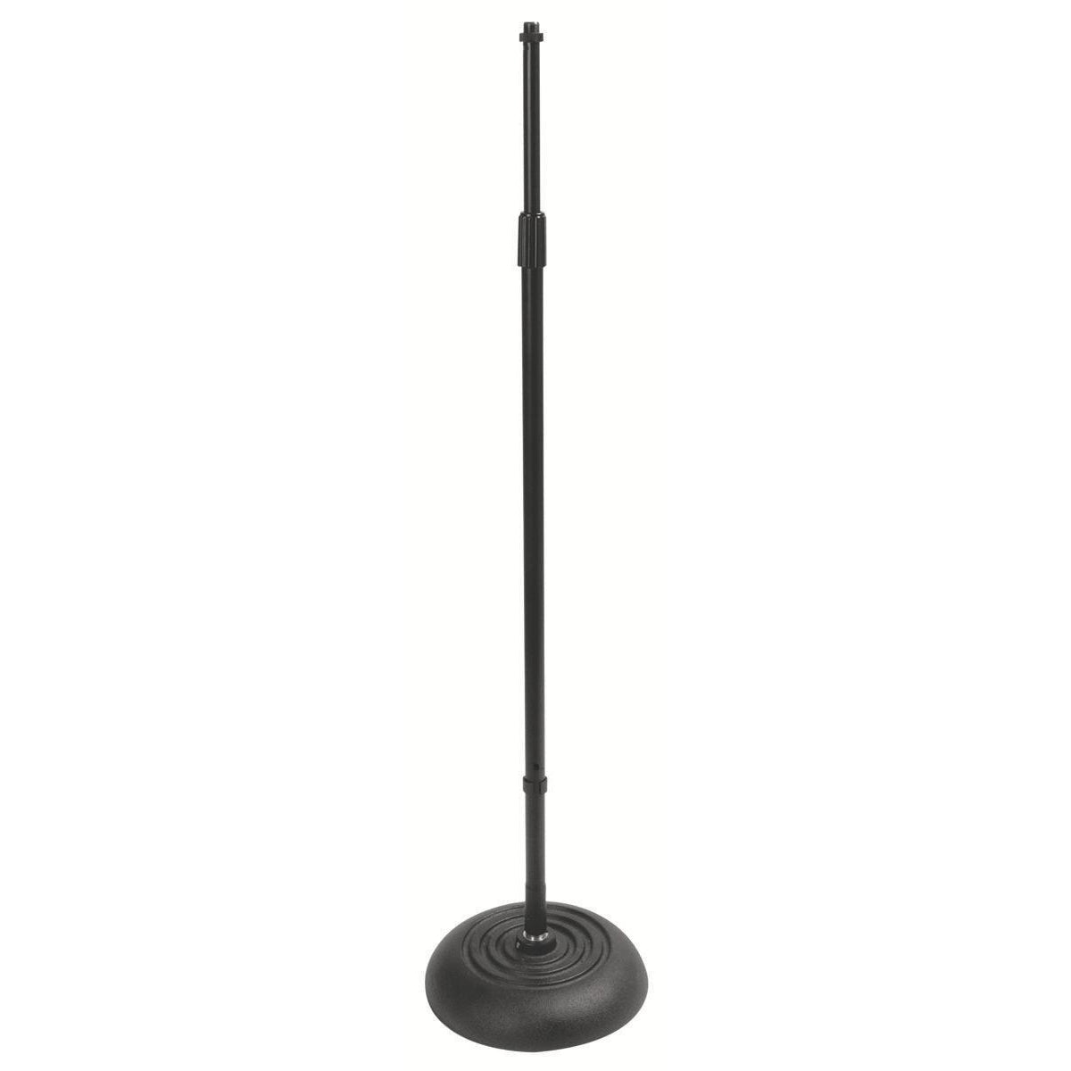 Quarter-Turn Round Base Microphone Stand