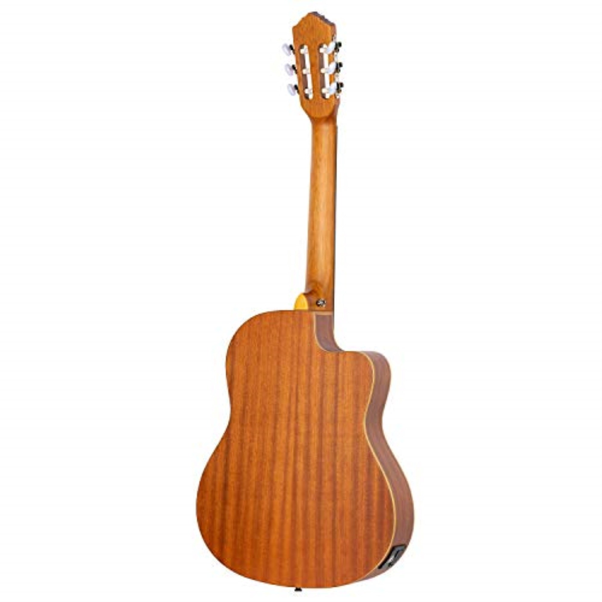 Family Series Thinline Acoustic-Electric Left-Handed Nylon Classical 6-String Guitar with Bag