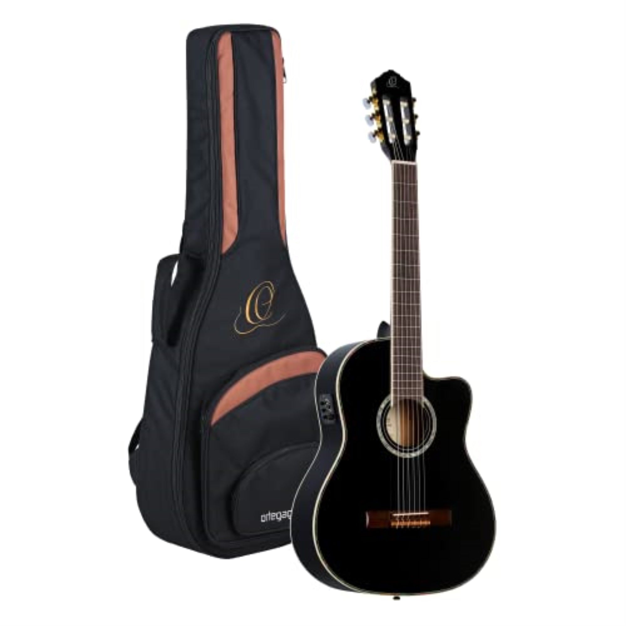 Family Series Pro Solid Top Acoustic-Electric Nylon Classical Guitar With Bag