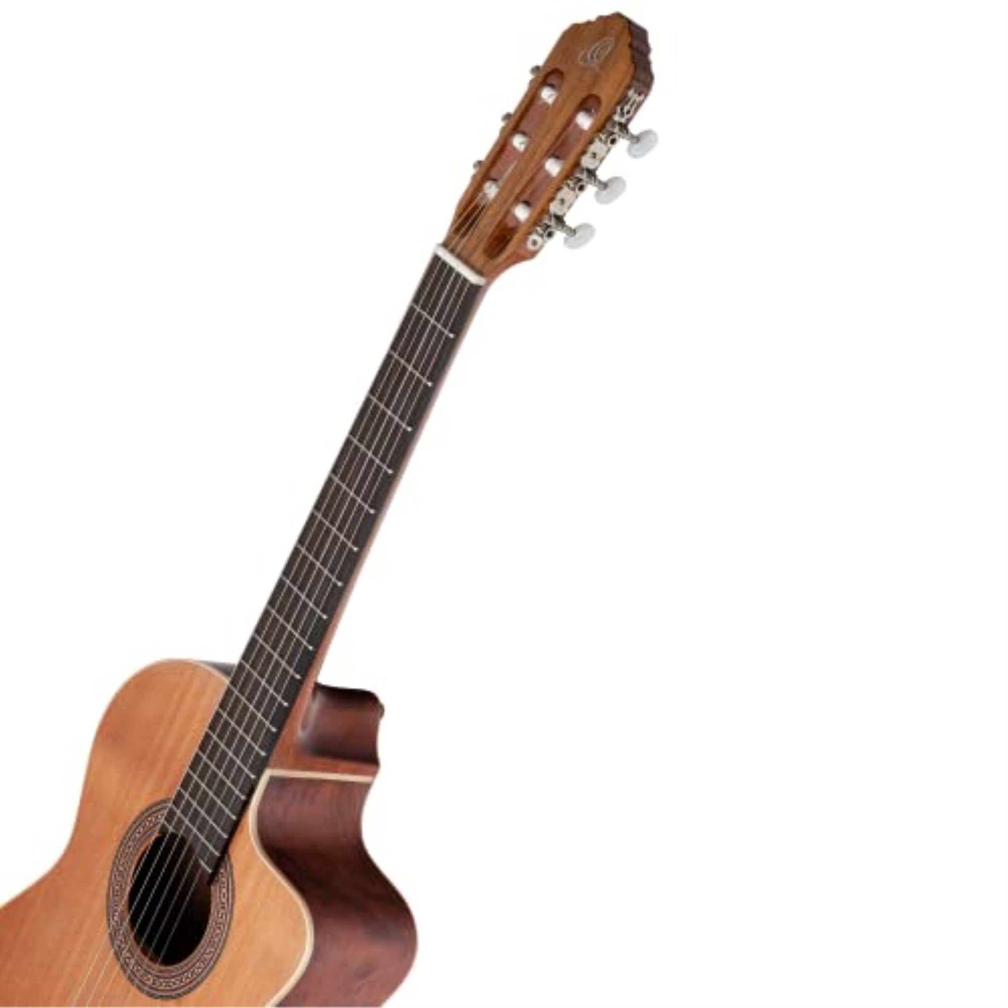 Traditional Series - Made in Spain Solid Top Acoustic-Electric Classical Guitar with Bag