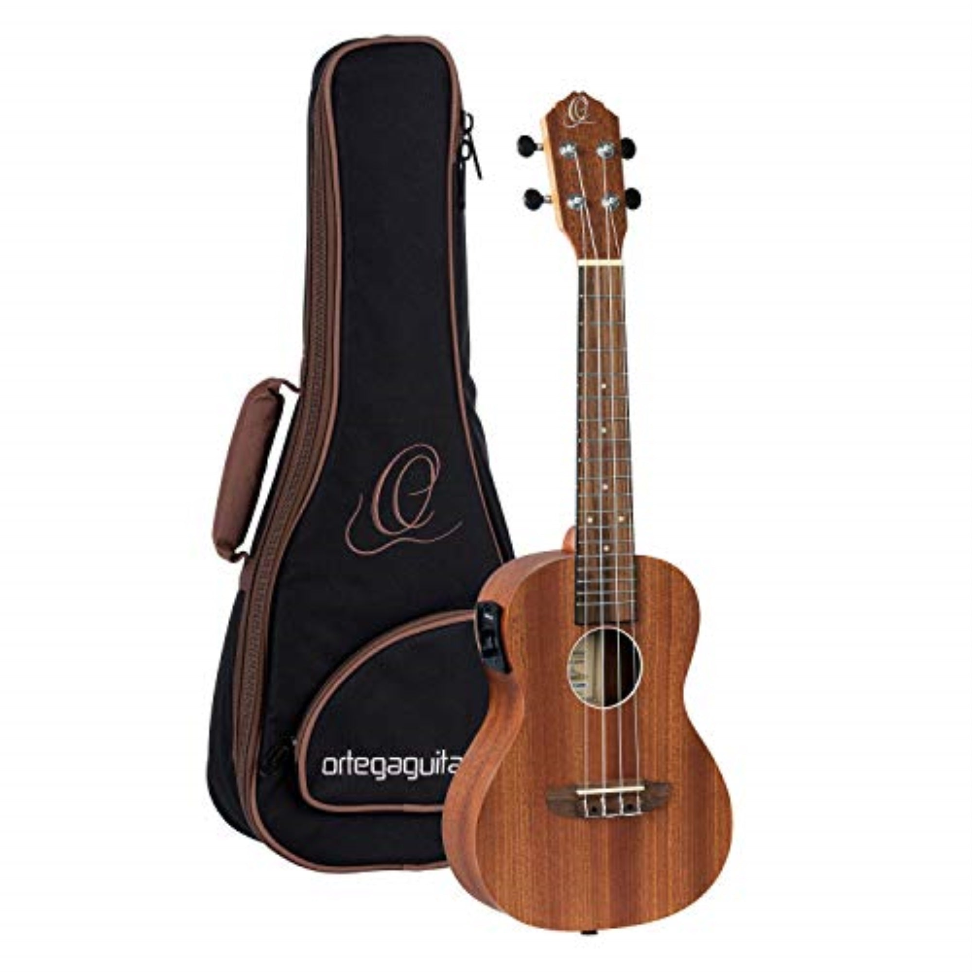 Timber Series Concert Acoustic-Electric Ukulele with Bag