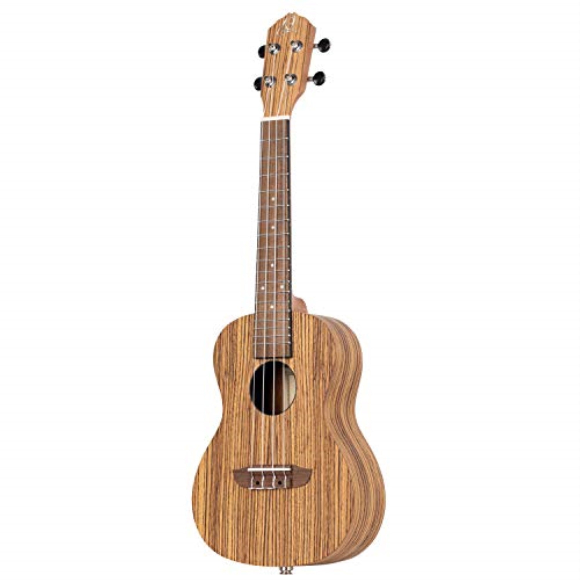 Timber Series Left-Handed Concert Acoustic-Electric Ukulele with Bag