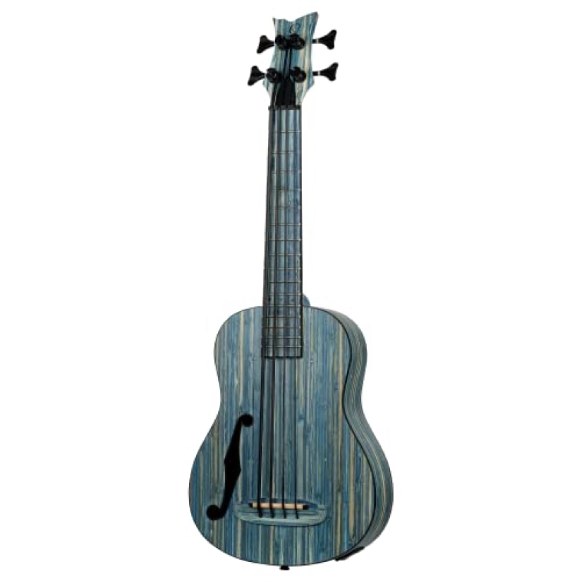 Bamboo Series All Solid Acoustic-Electric Uke-Bass with Bag