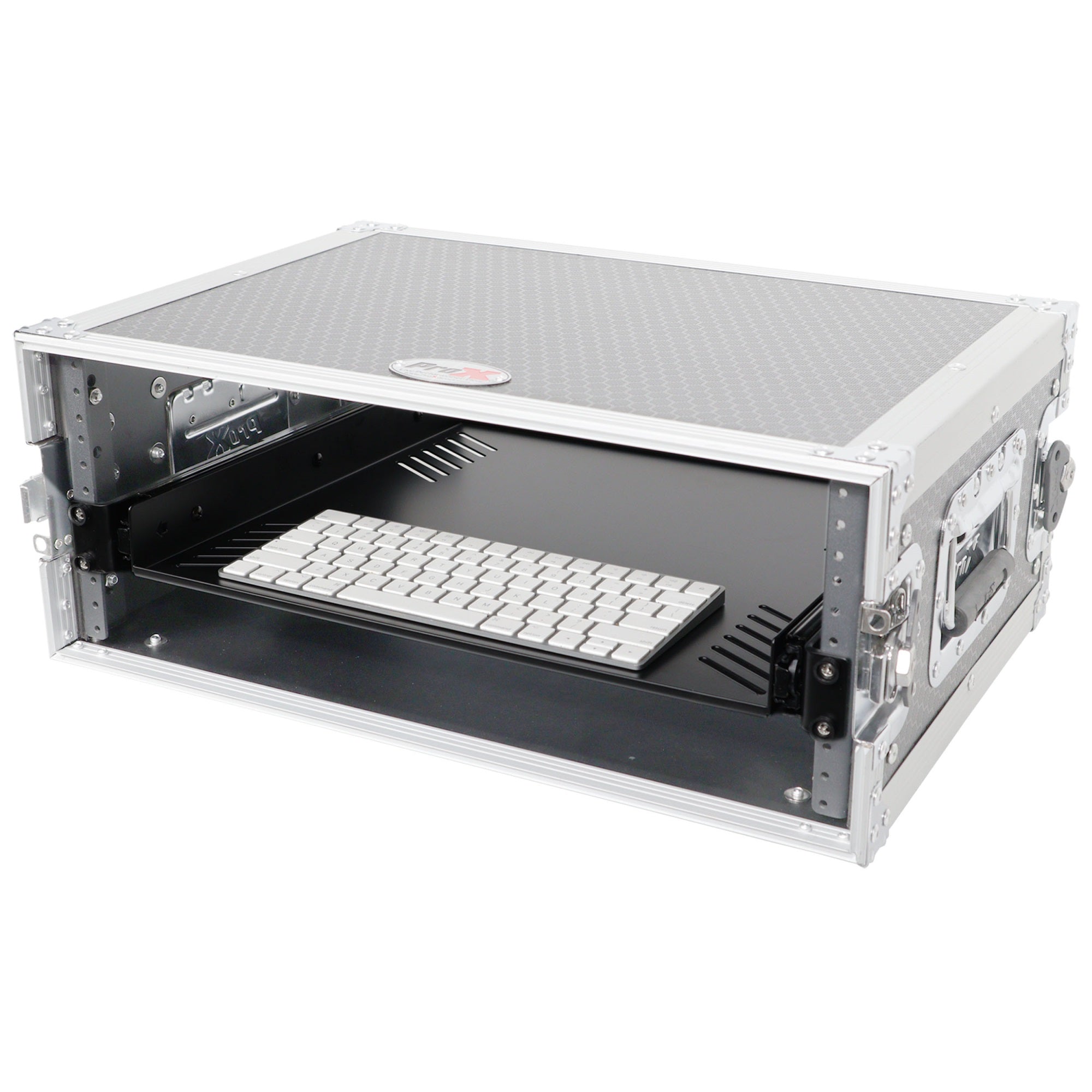 1U Ventilated Sliding Rack Tray Shelf   19'' Standard Rack Mount