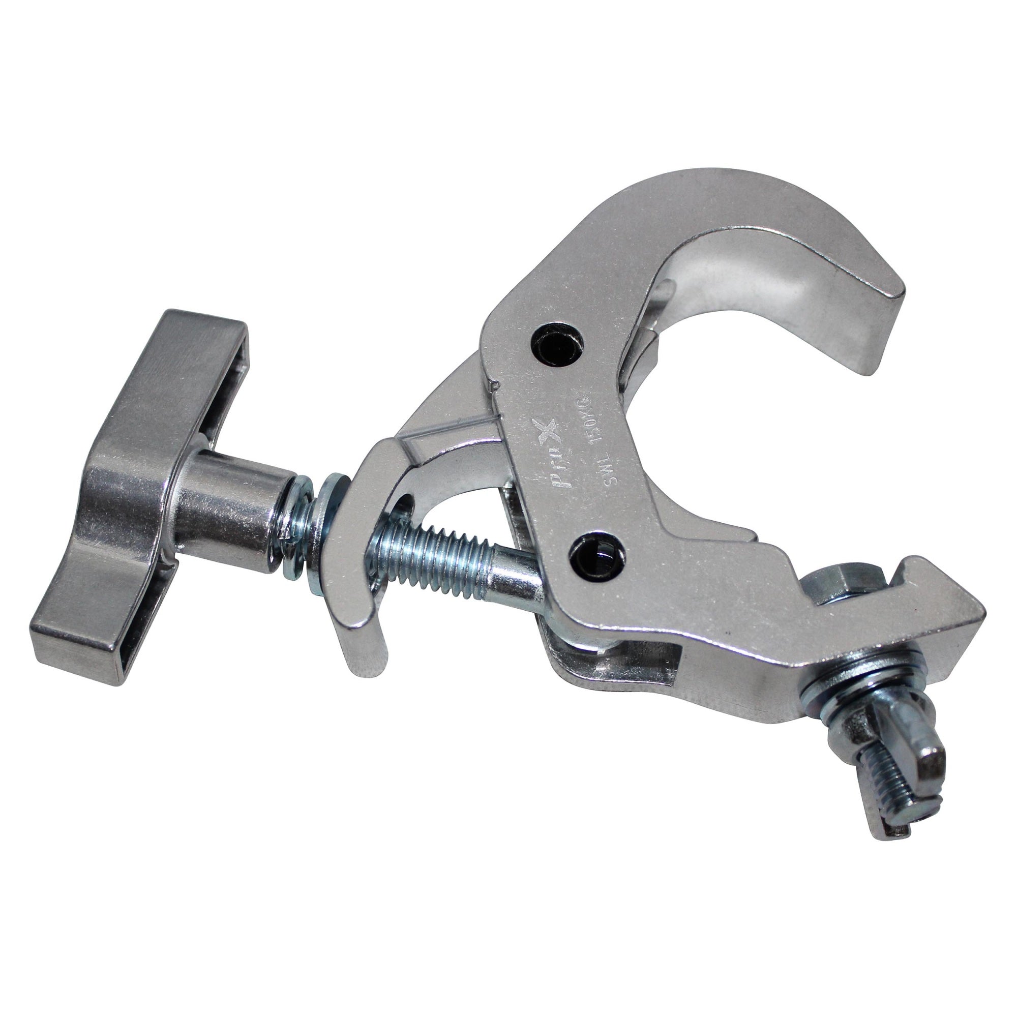 ProX T-C12 Aluminum Self-Locking M10 Clamp with Big Wing Knob for 2'' Truss Tube Capacity 330 lbs.