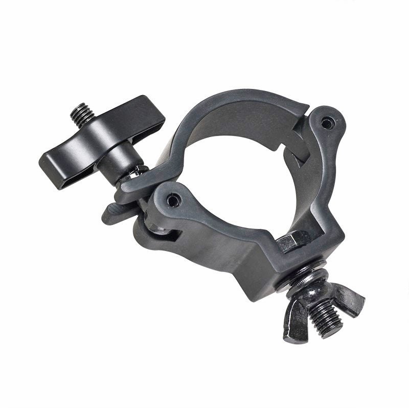Single ''O'' Clamp With Big Wing Aluminum | Black Finish