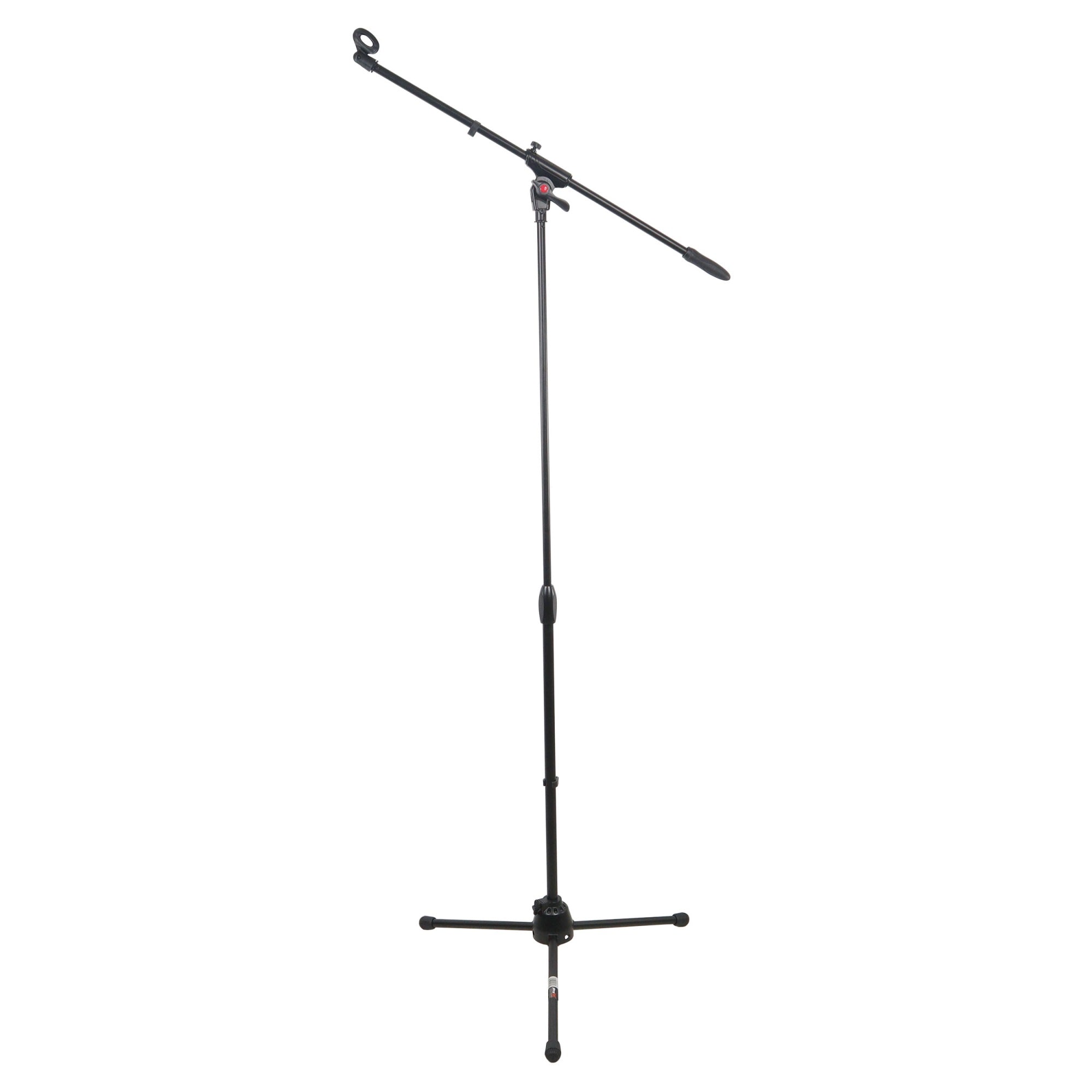 6 Ft Pro Tripod Microphone Concert Musician DJ Stand With Boom and  Mic Clip