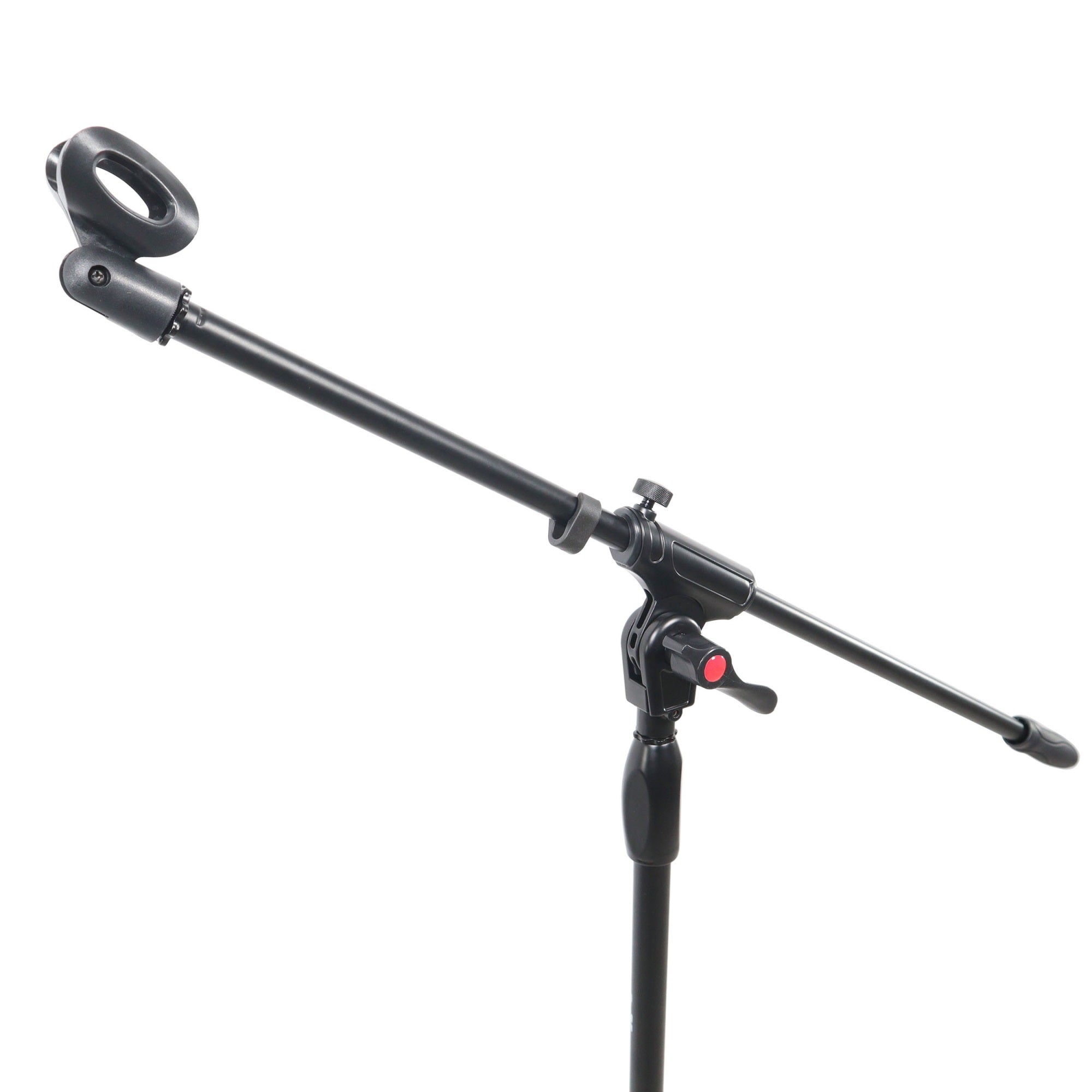 6 Ft Pro Tripod Microphone Concert Musician DJ Stand With Boom and  Mic Clip