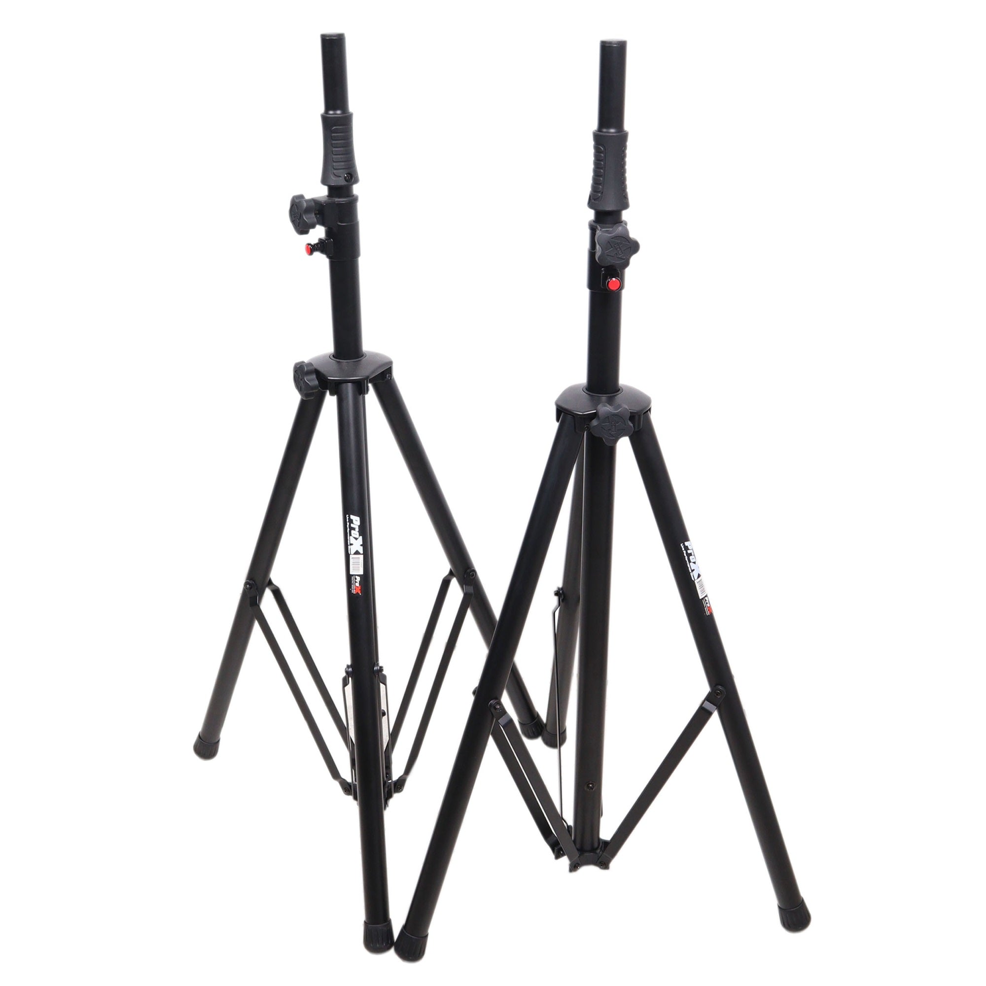 Set/2 Pro Air Speaker Stand In Black W/ Carry Bags