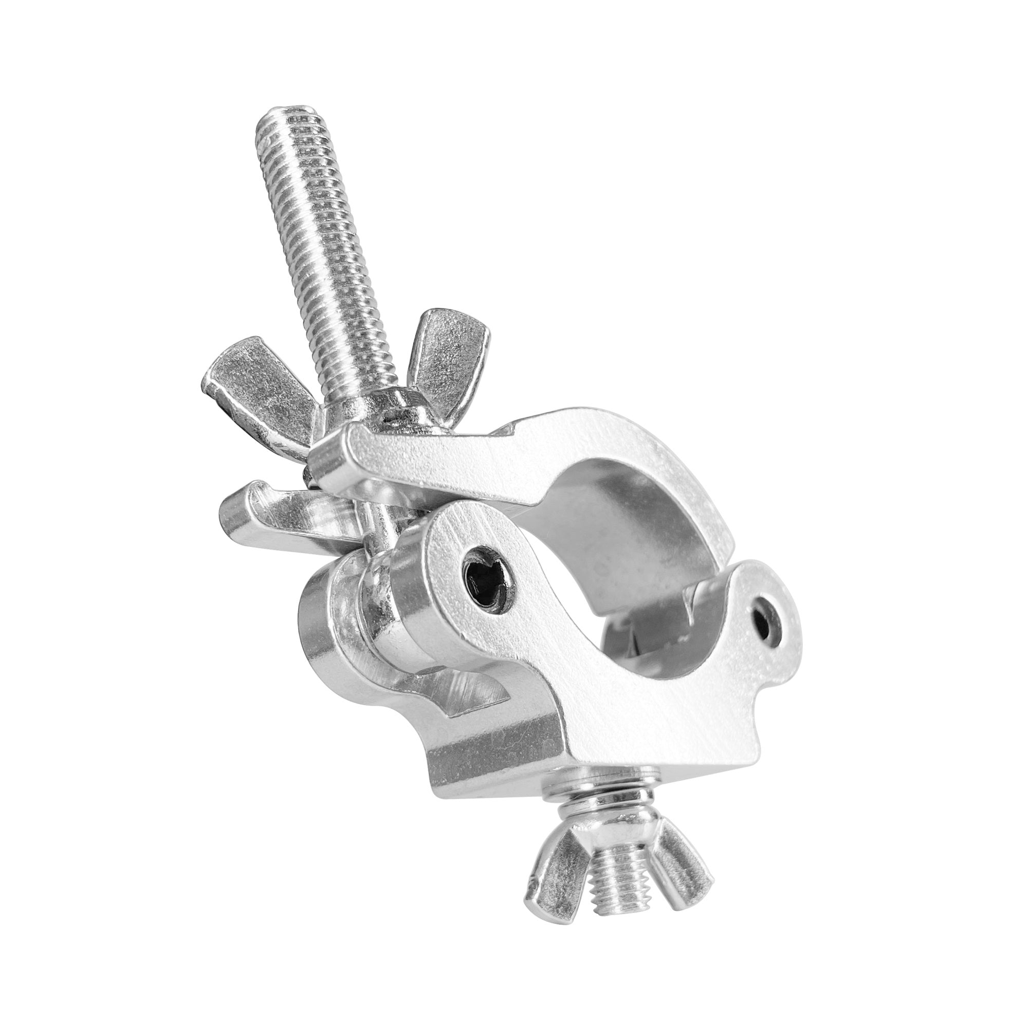 Aluminum Pro Slim M10 O-Clamp with Big Wing Knob for 2'' Truss Tube Capacity 661 lbs.