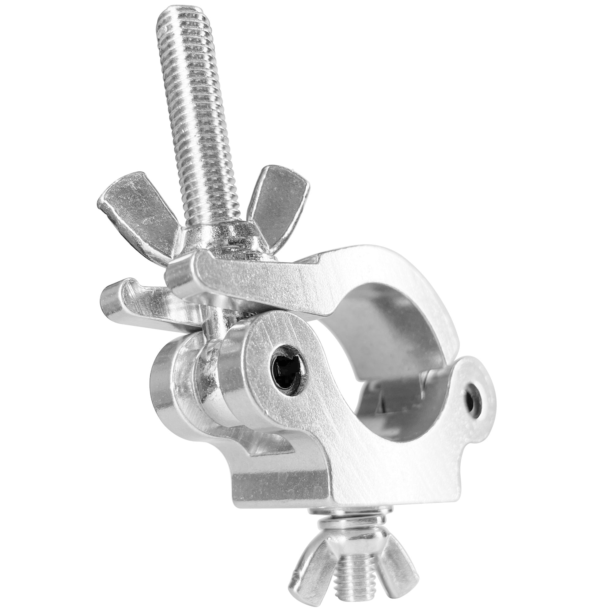 Aluminum Pro Slim M10 O-Clamp with Big Wing Knob for 2'' Truss Tube Capacity 661 lbs.