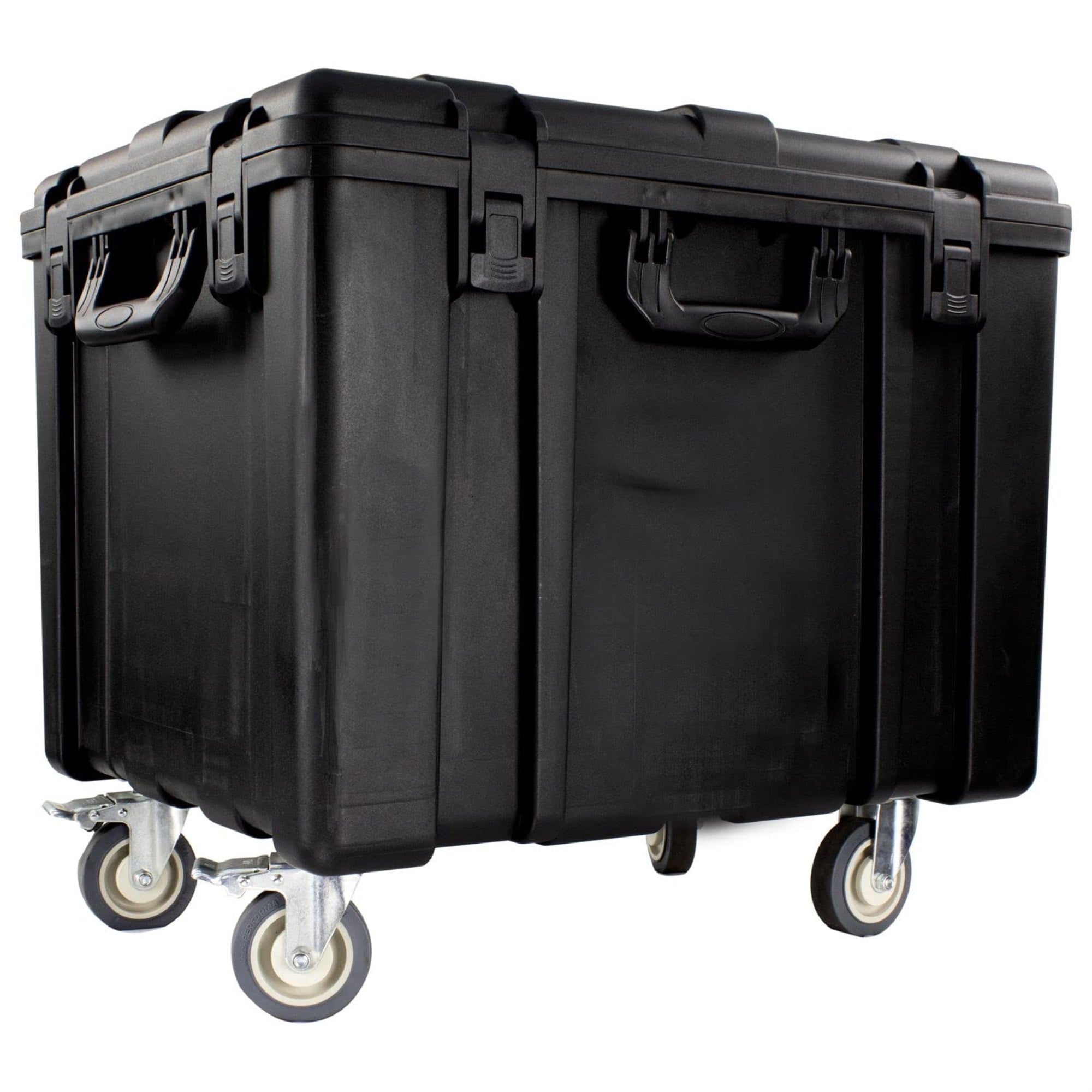 Empty 25'' X 20'' X 20'' Interior Injection-Molded Utility Case With Wheels