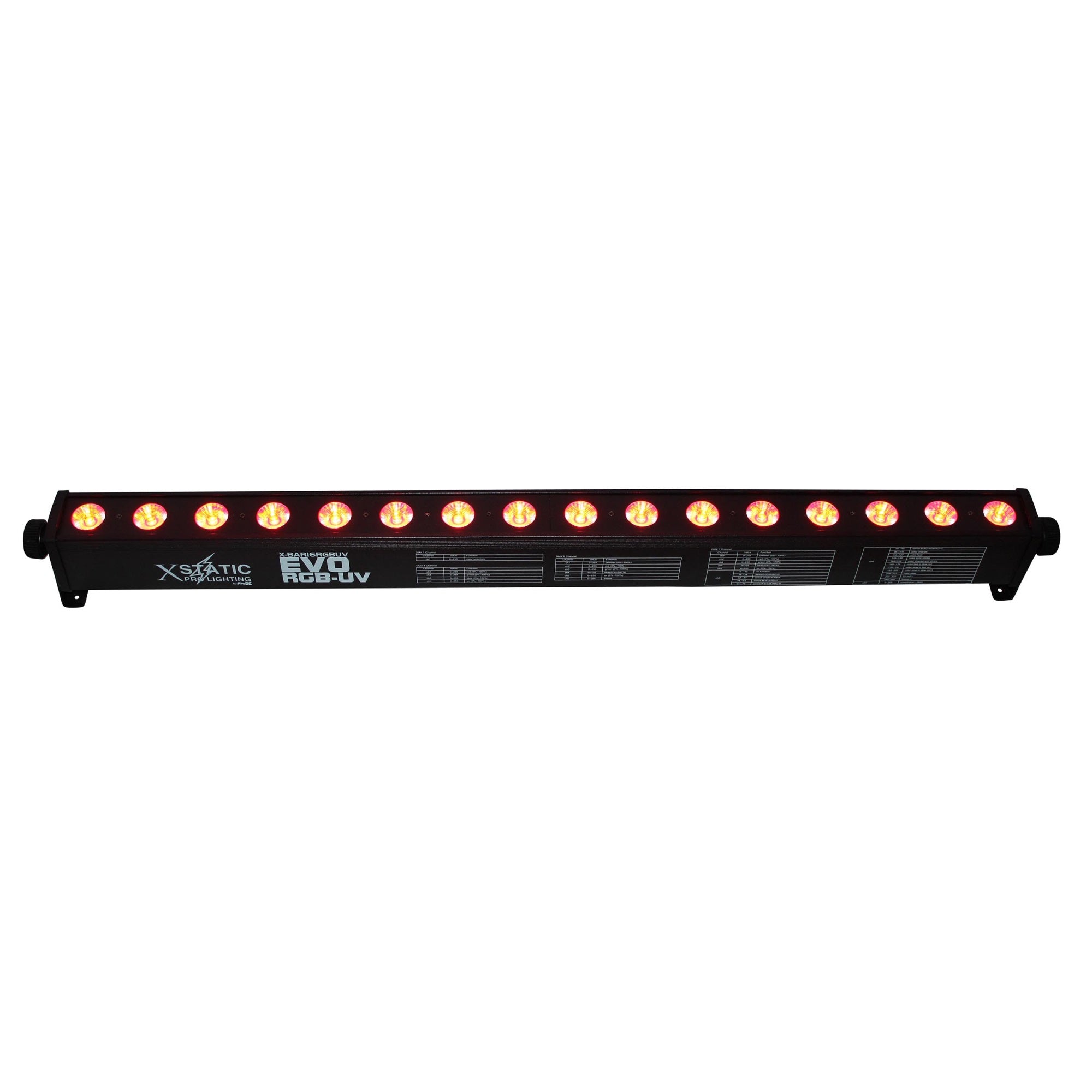 ProX X-BAR16RGBUV EVO RGB-UV Bar16 64W High Power RGB-UV LED Wash Light